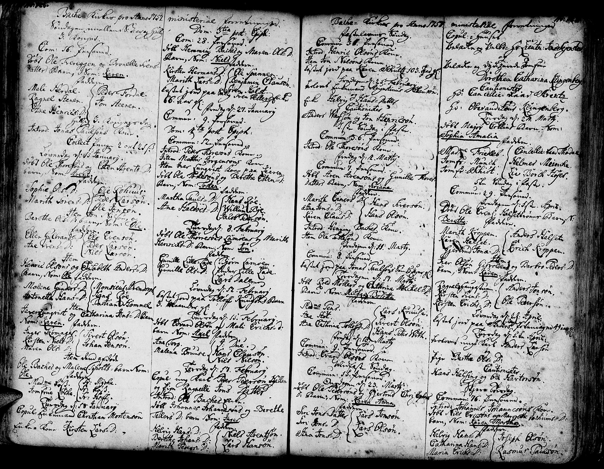Ministerialprotokoller, klokkerbøker og fødselsregistre - Sør-Trøndelag, AV/SAT-A-1456/606/L0276: Parish register (official) no. 606A01 /2, 1727-1779, p. 126-127