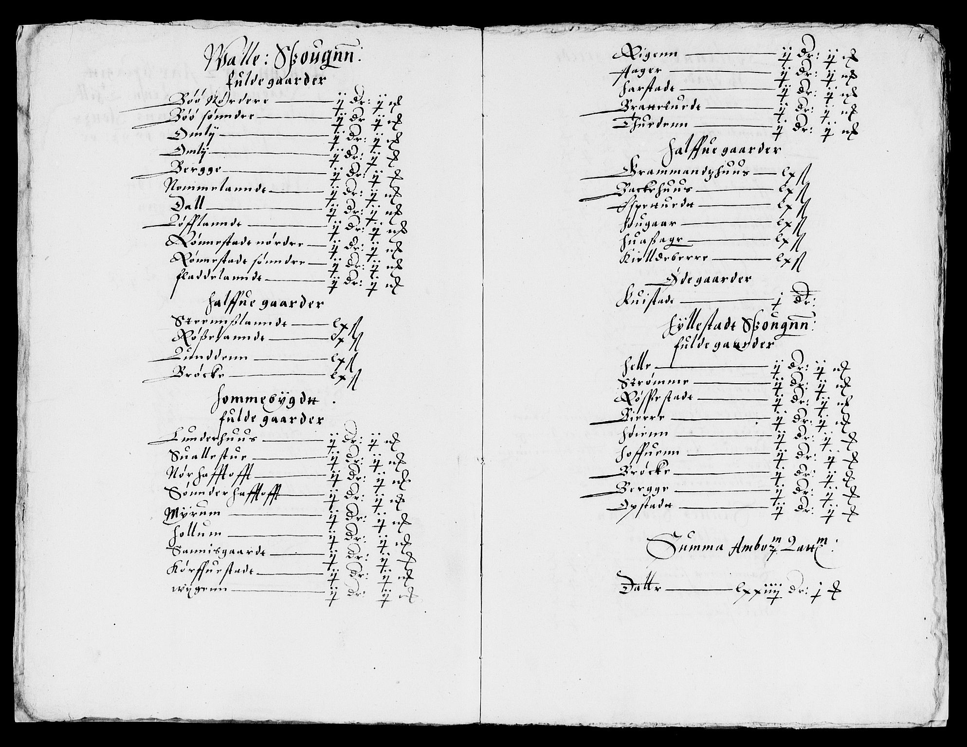 Rentekammeret inntil 1814, Reviderte regnskaper, Lensregnskaper, AV/RA-EA-5023/R/Rb/Rba/L0006: Akershus len, 1593-1594