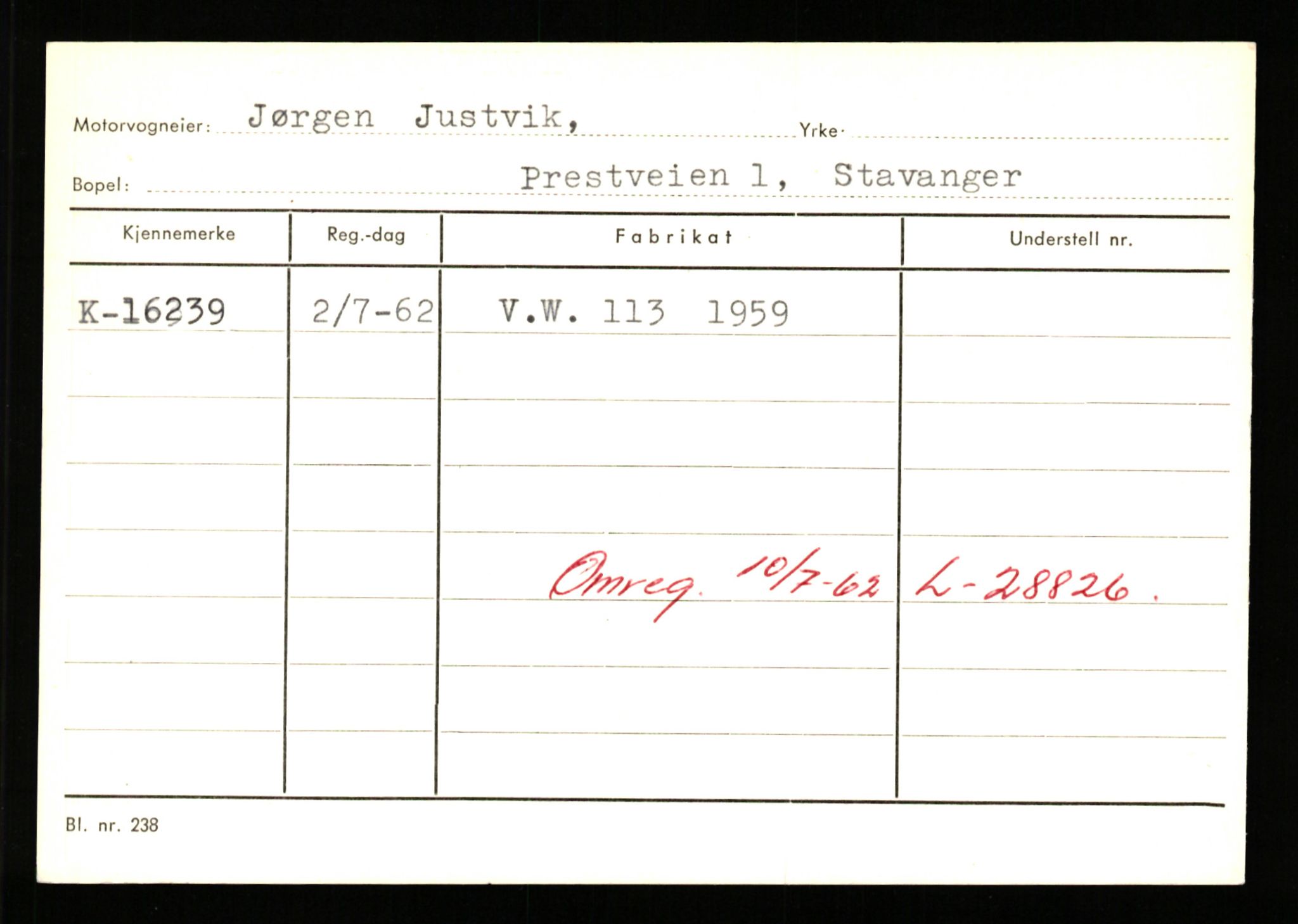 Stavanger trafikkstasjon, AV/SAST-A-101942/0/G/L0004: Registreringsnummer: 15497 - 22957, 1930-1971, p. 401