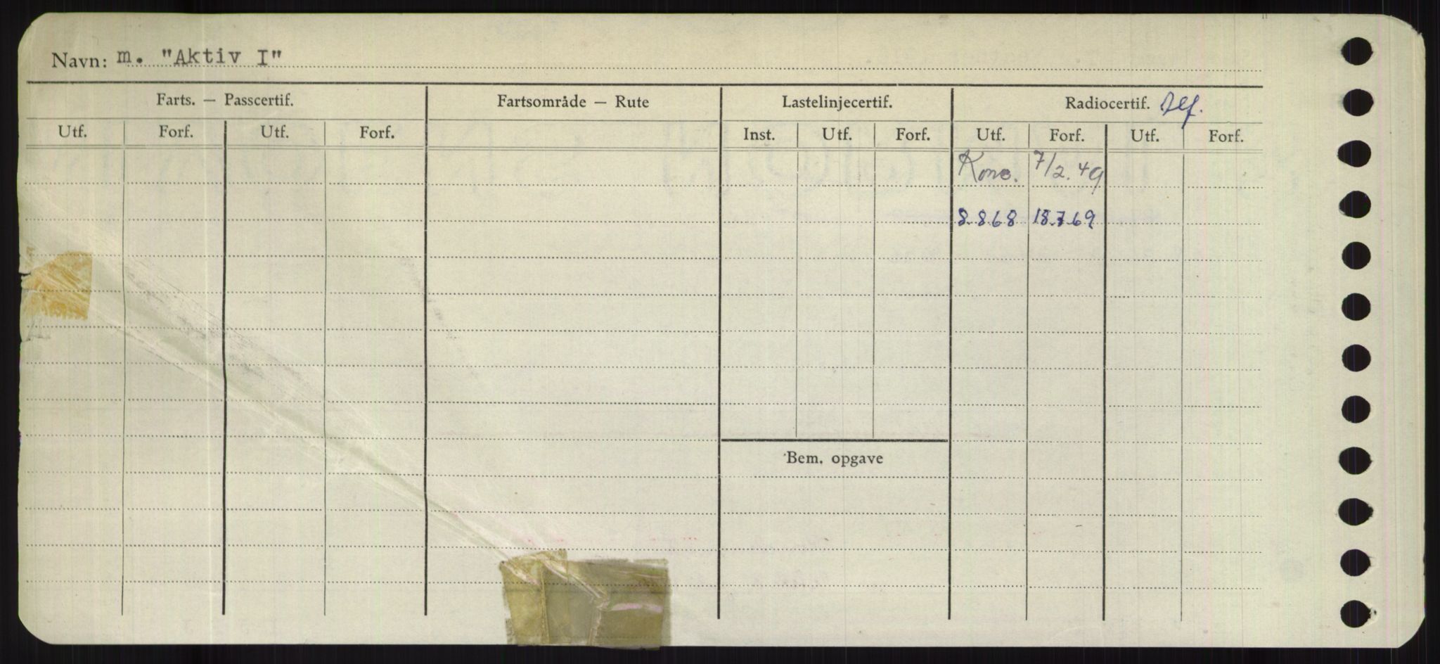 Sjøfartsdirektoratet med forløpere, Skipsmålingen, RA/S-1627/H/Hd/L0001: Fartøy, A-Anv, p. 222