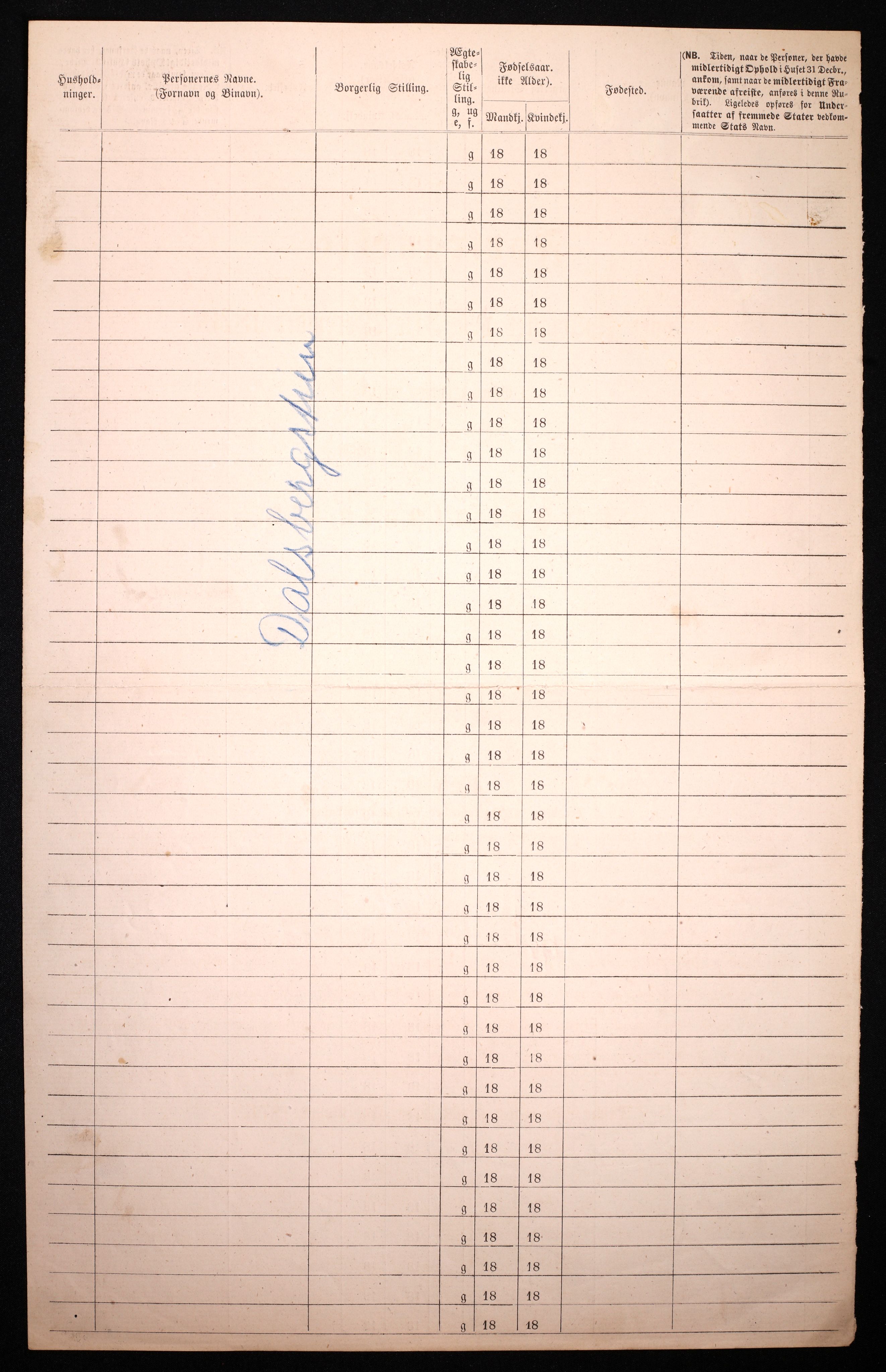 RA, 1870 census for 0301 Kristiania, 1870, p. 588