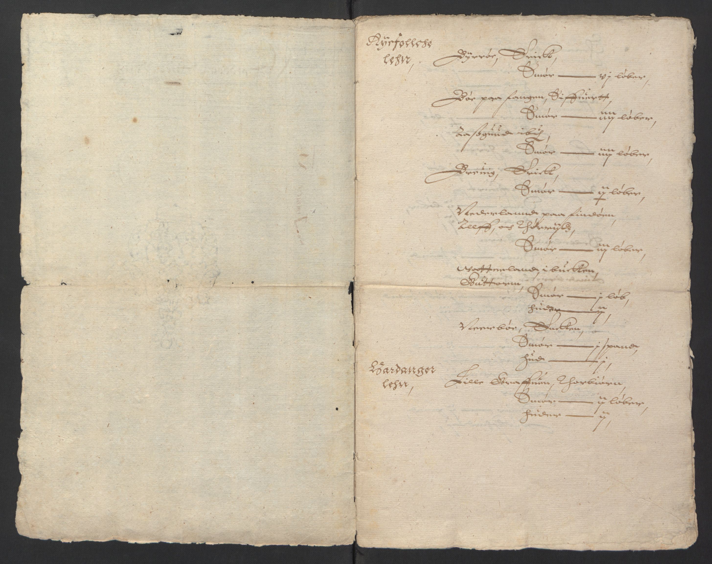 Stattholderembetet 1572-1771, AV/RA-EA-2870/Ek/L0007/0001: Jordebøker til utlikning av rosstjeneste 1624-1626: / Adelsjordebøker, 1624-1625, p. 331