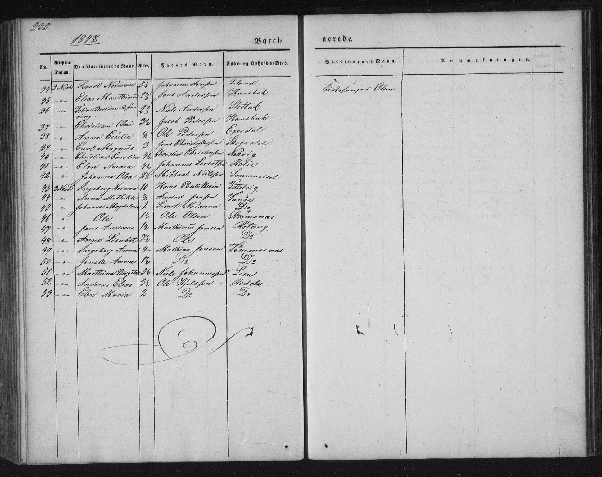 Ministerialprotokoller, klokkerbøker og fødselsregistre - Nordland, AV/SAT-A-1459/859/L0843: Parish register (official) no. 859A03, 1840-1848, p. 235