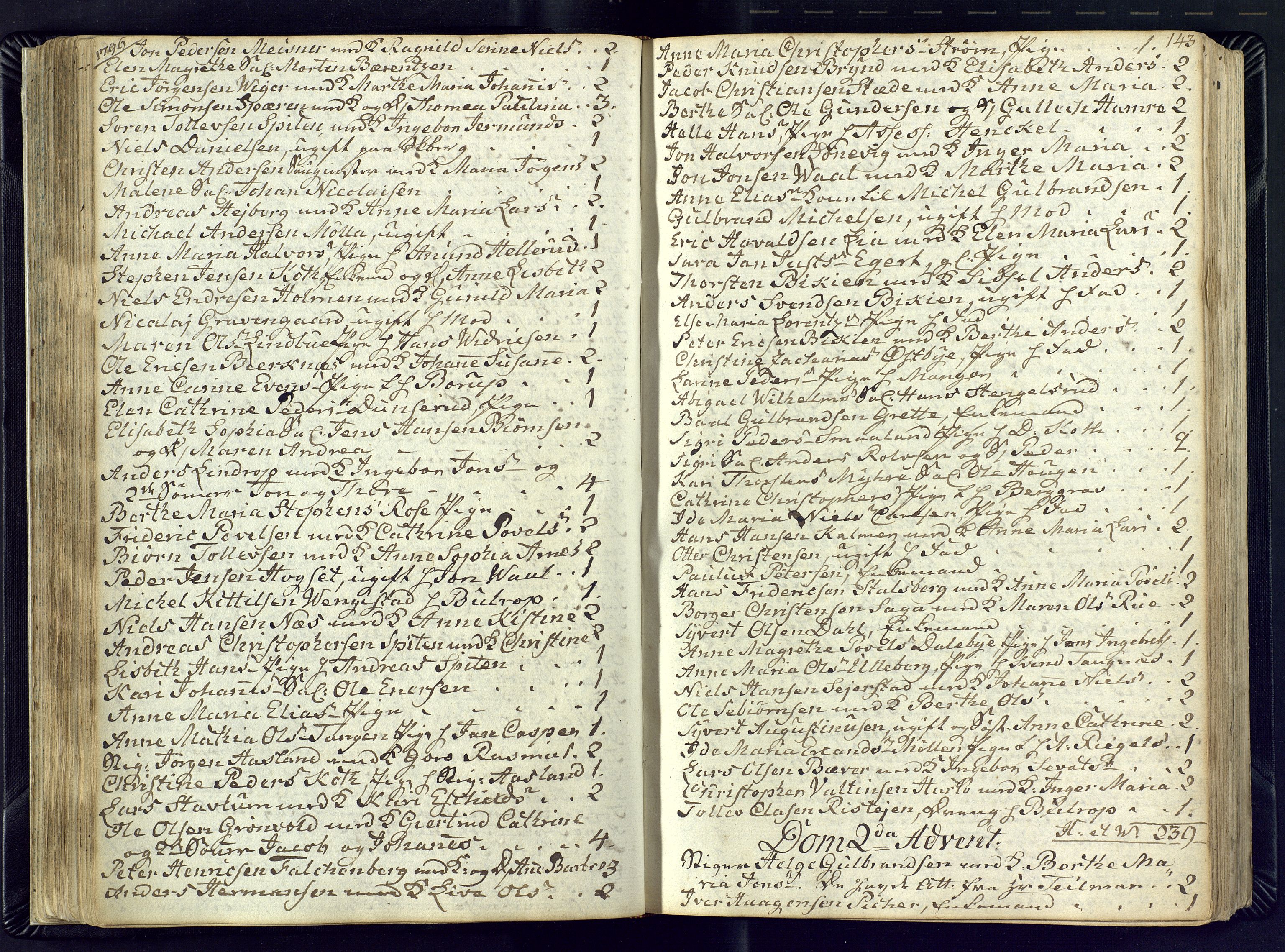 Kongsberg kirkebøker, SAKO/A-22/M/Ma/L0012: Communicants register no. 12, 1794-1800, p. 143