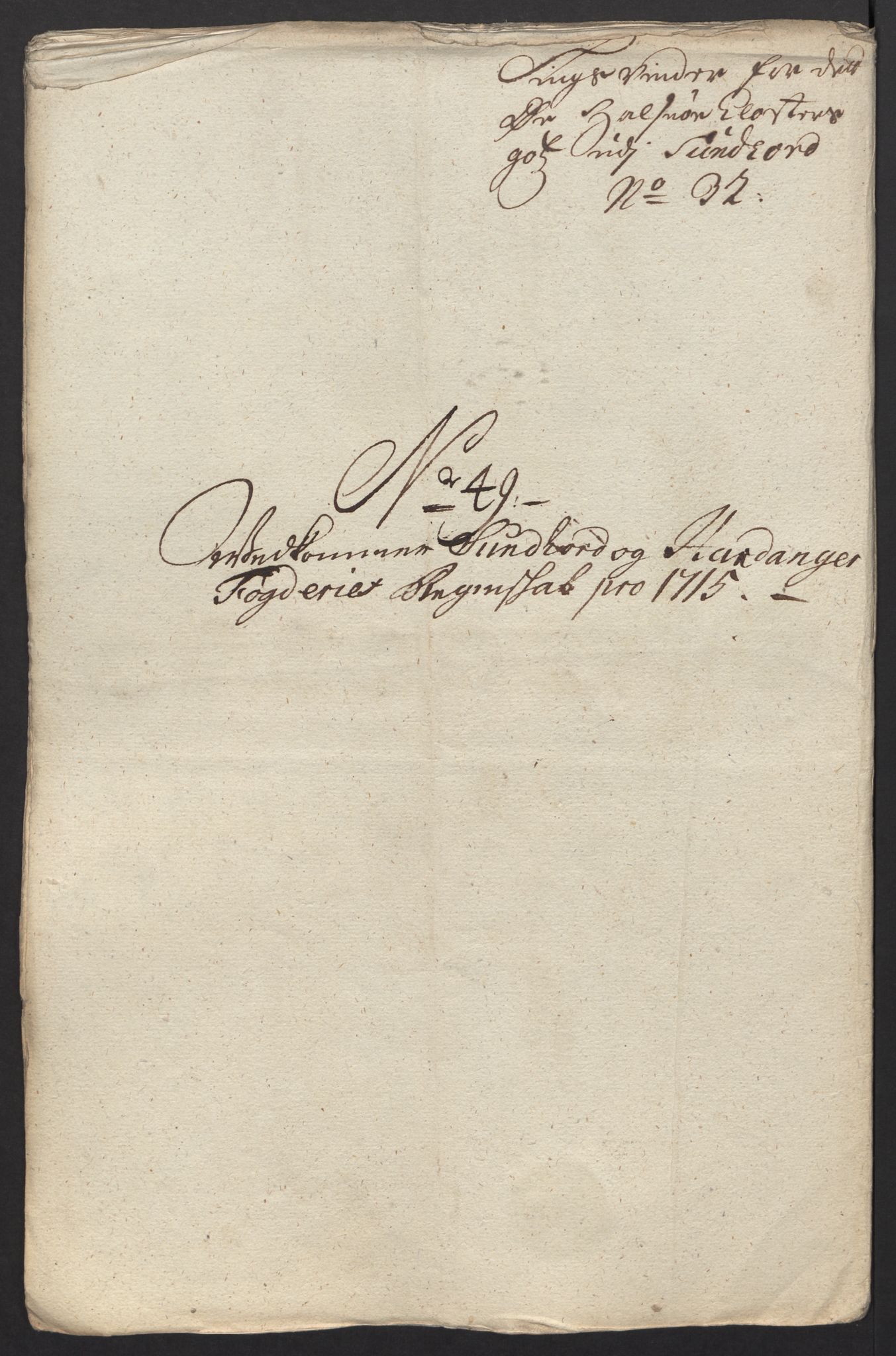 Rentekammeret inntil 1814, Reviderte regnskaper, Fogderegnskap, AV/RA-EA-4092/R48/L2991: Fogderegnskap Sunnhordland og Hardanger, 1715, p. 381