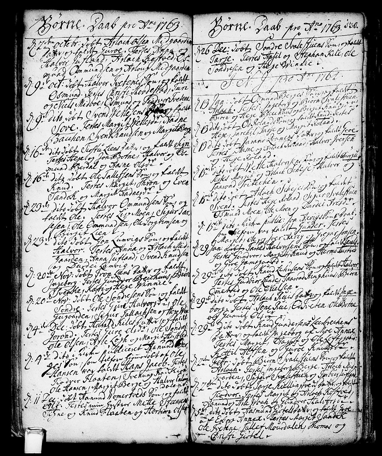 Vinje kirkebøker, AV/SAKO-A-312/F/Fa/L0001: Parish register (official) no. I 1, 1717-1766, p. 130