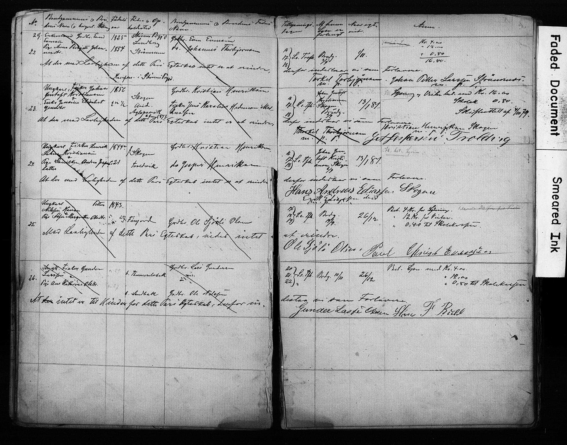 Lenvik sokneprestembete, AV/SATØ-S-1310/I/Ie/L0095: Banns register no. 95, 1868-1890