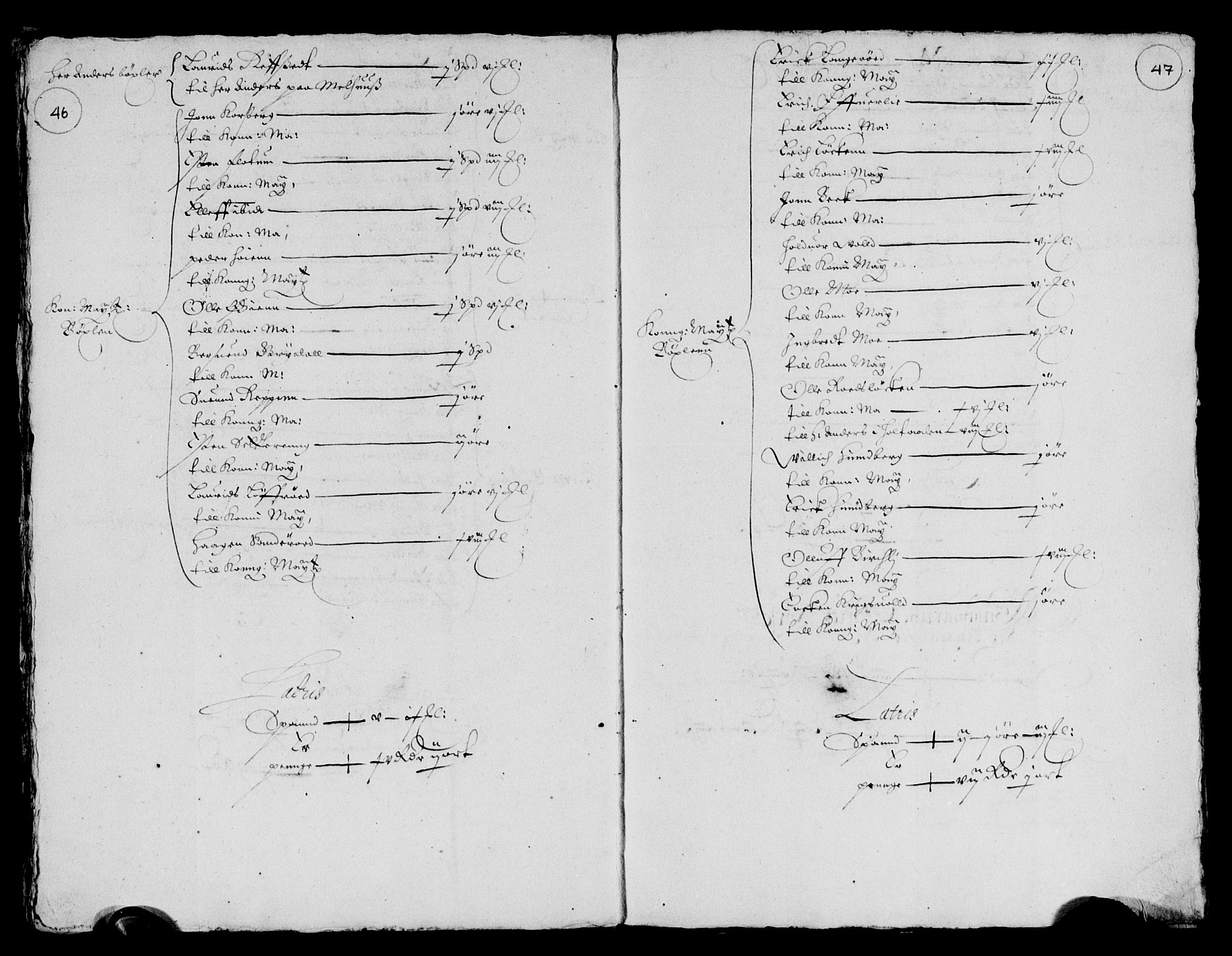 Rentekammeret inntil 1814, Reviderte regnskaper, Lensregnskaper, AV/RA-EA-5023/R/Rb/Rbw/L0091: Trondheim len, 1647
