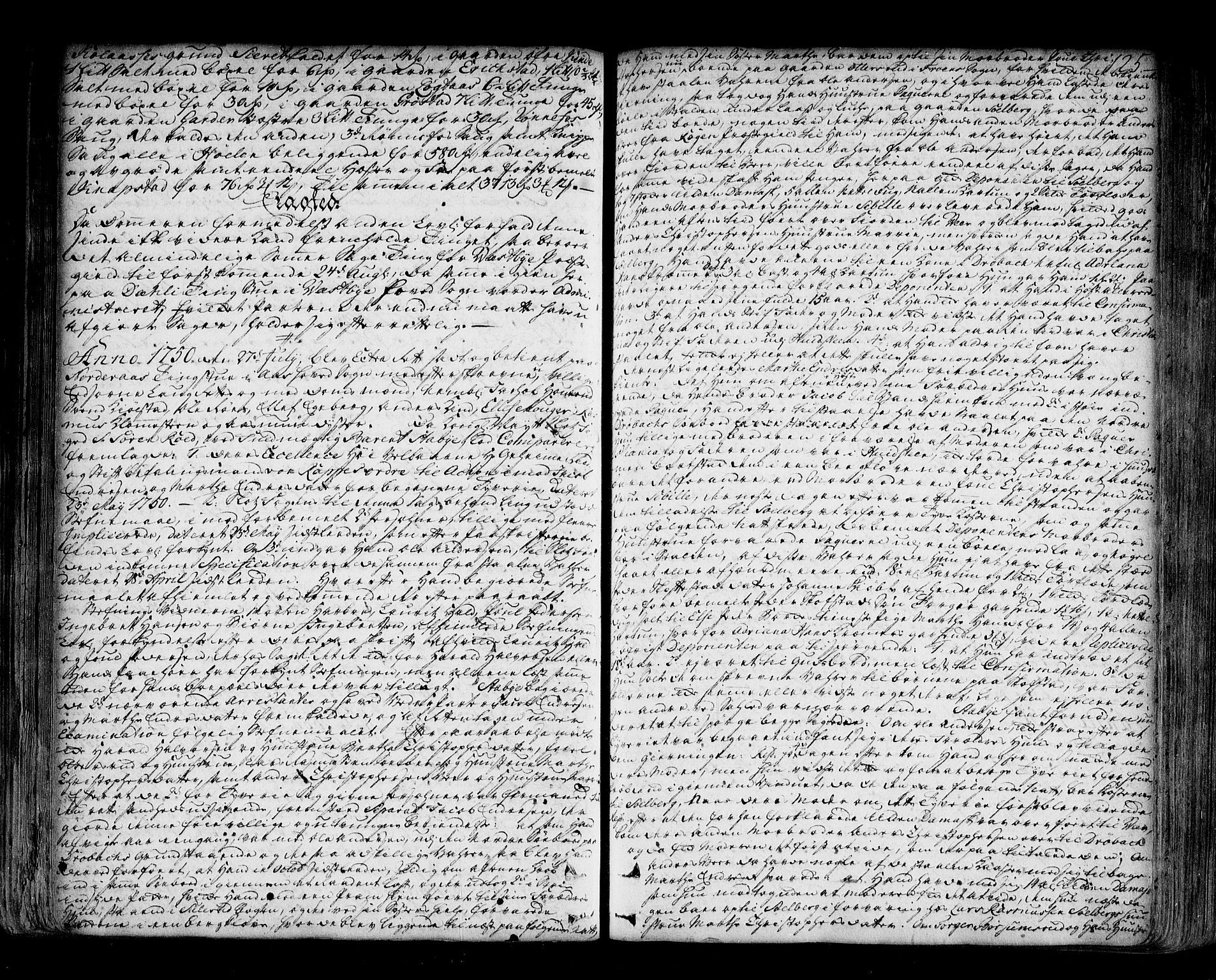Follo sorenskriveri, AV/SAO-A-10274/F/Fb/Fba/L0039: Tingbok, 1748-1755, p. 124b-125a