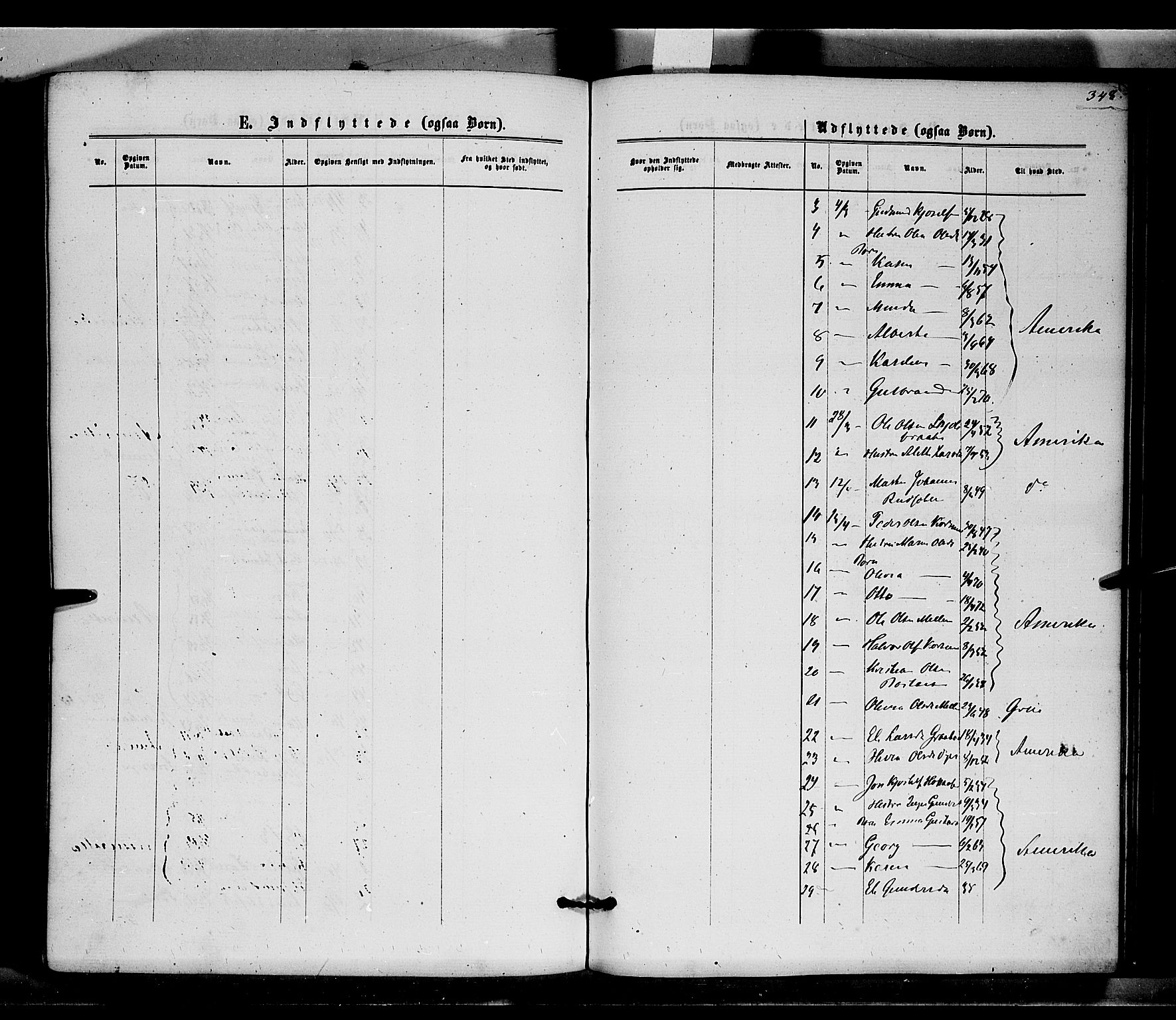 Brandval prestekontor, SAH/PREST-034/H/Ha/Haa/L0001: Parish register (official) no. 1, 1864-1879, p. 348
