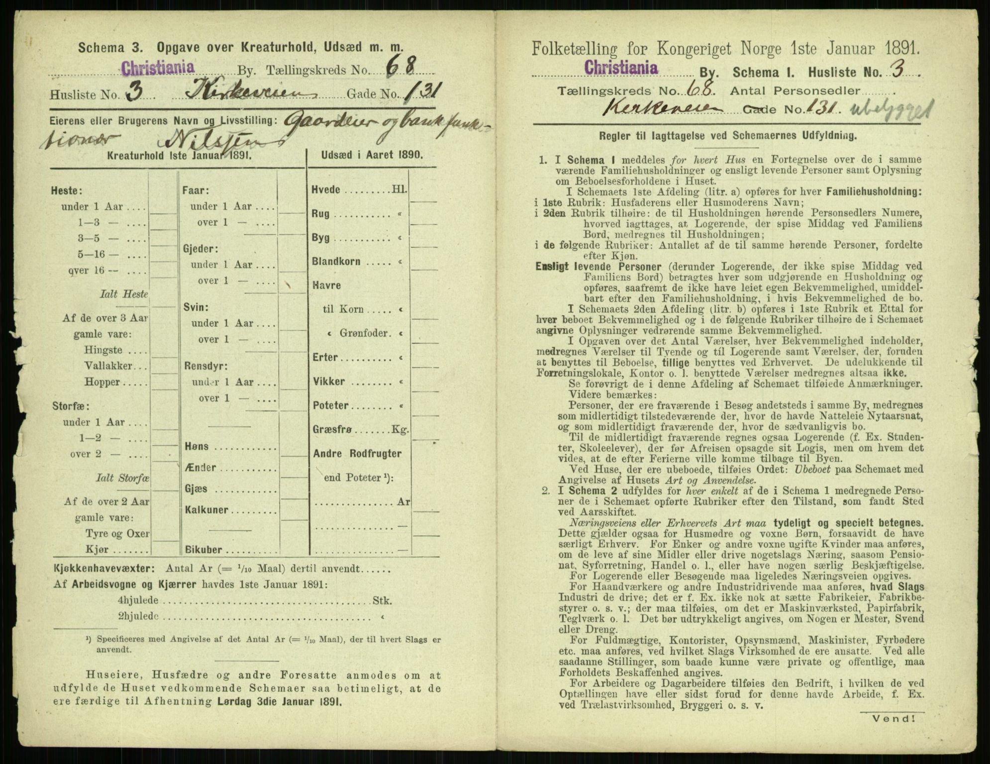 RA, 1891 census for 0301 Kristiania, 1891, p. 37368