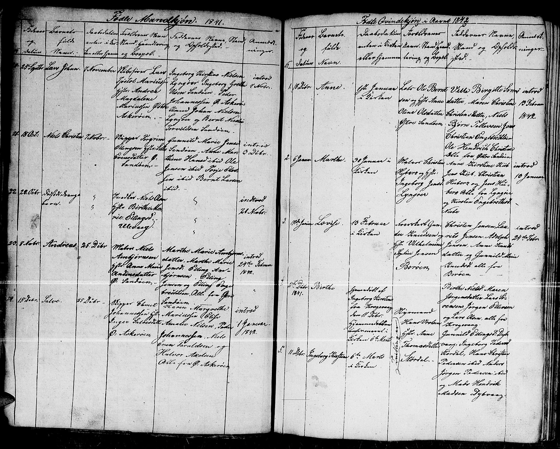 Dypvåg sokneprestkontor, AV/SAK-1111-0007/F/Fb/Fba/L0009: Parish register (copy) no. B 9, 1816-1842, p. 43