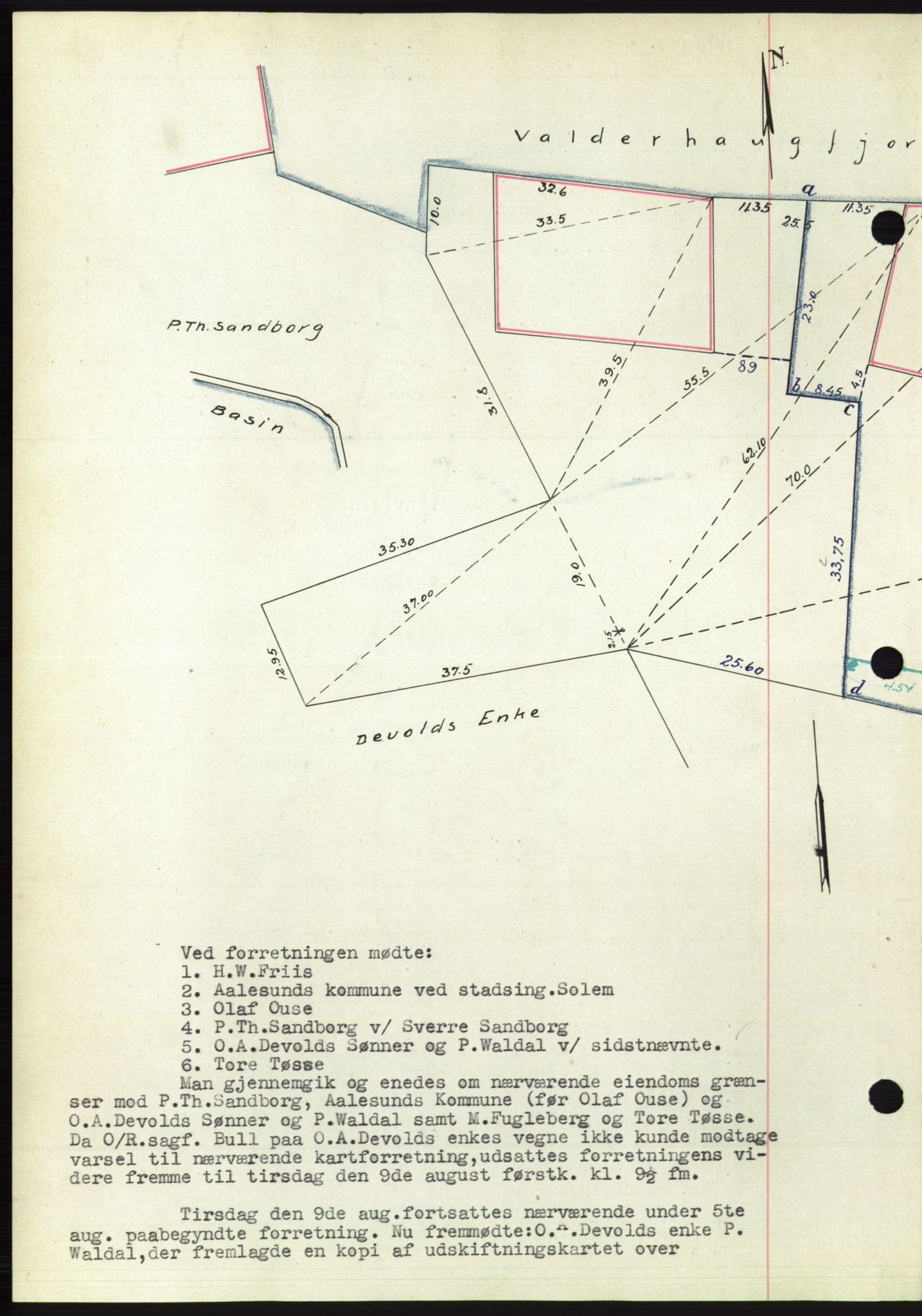 Ålesund byfogd, AV/SAT-A-4384: Mortgage book no. 31, 1933-1934, Deed date: 06.07.1934