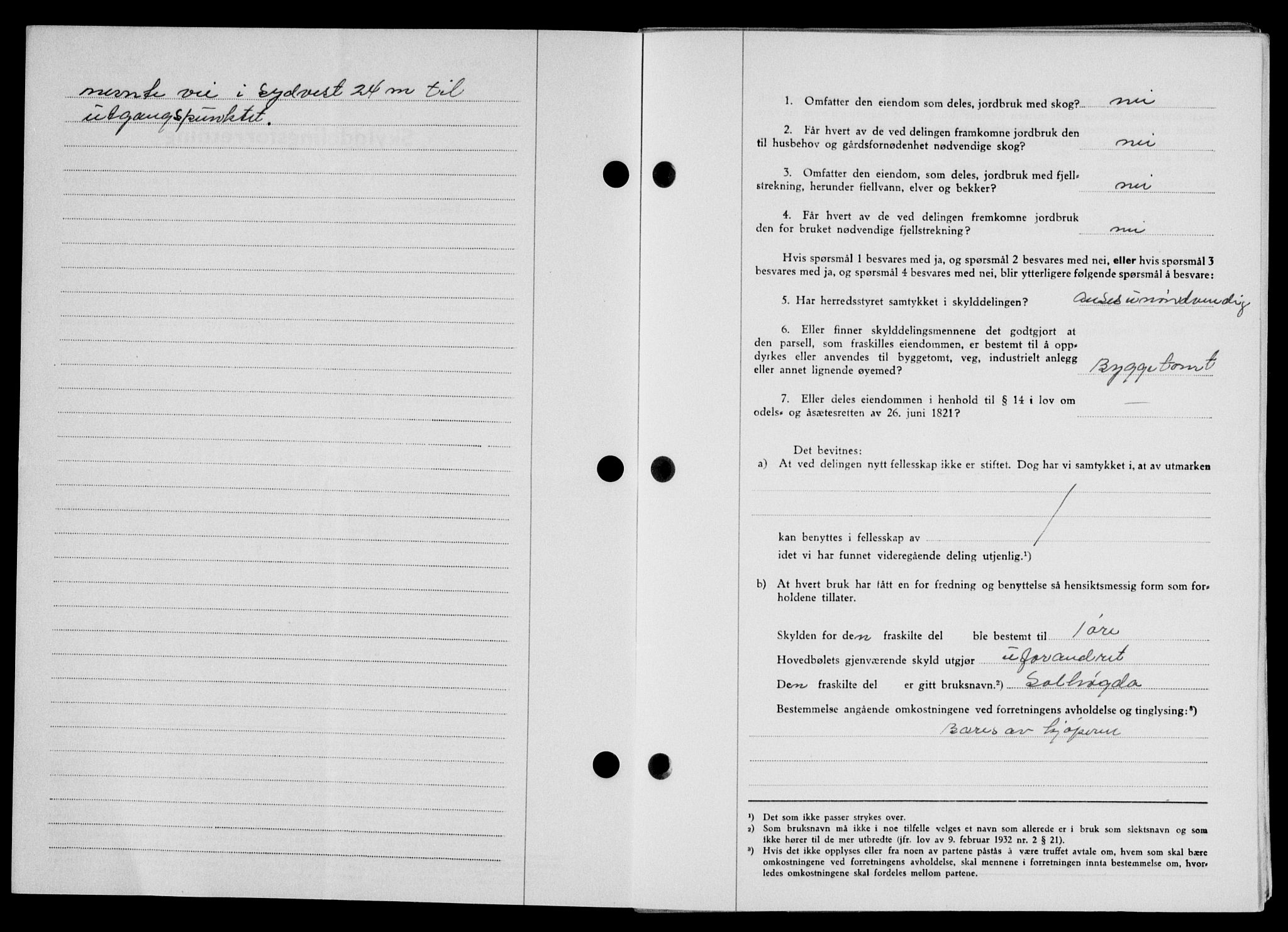 Lofoten sorenskriveri, SAT/A-0017/1/2/2C/L0023a: Mortgage book no. 23a, 1950-1950, Diary no: : 1547/1950