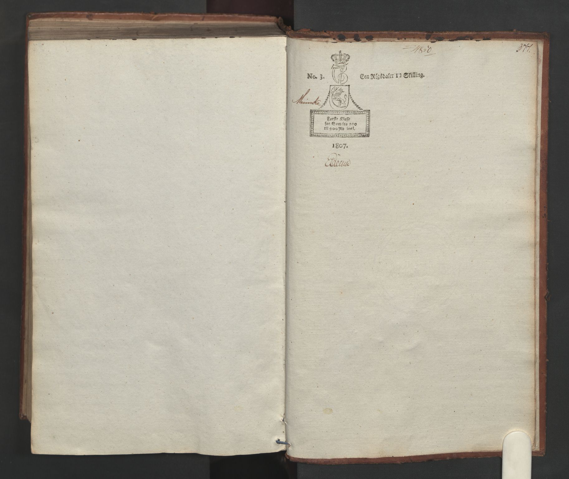 Sønnafjelske bergamt , SAKO/EA-5262/G/Ga/L0010: Domsprotokoll, 1807-1813, p. 77