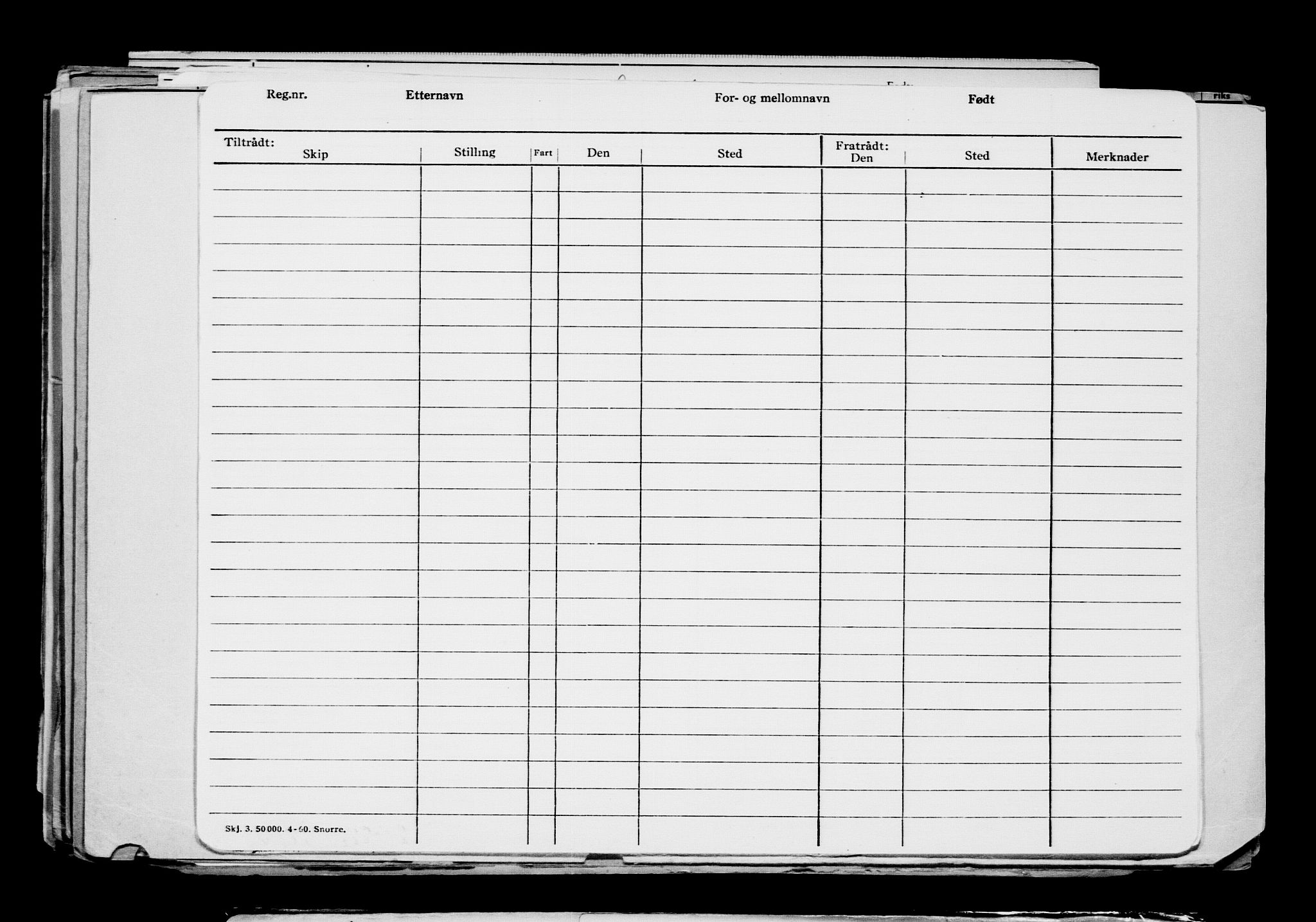 Direktoratet for sjømenn, AV/RA-S-3545/G/Gb/L0201: Hovedkort, 1921-1922, p. 192