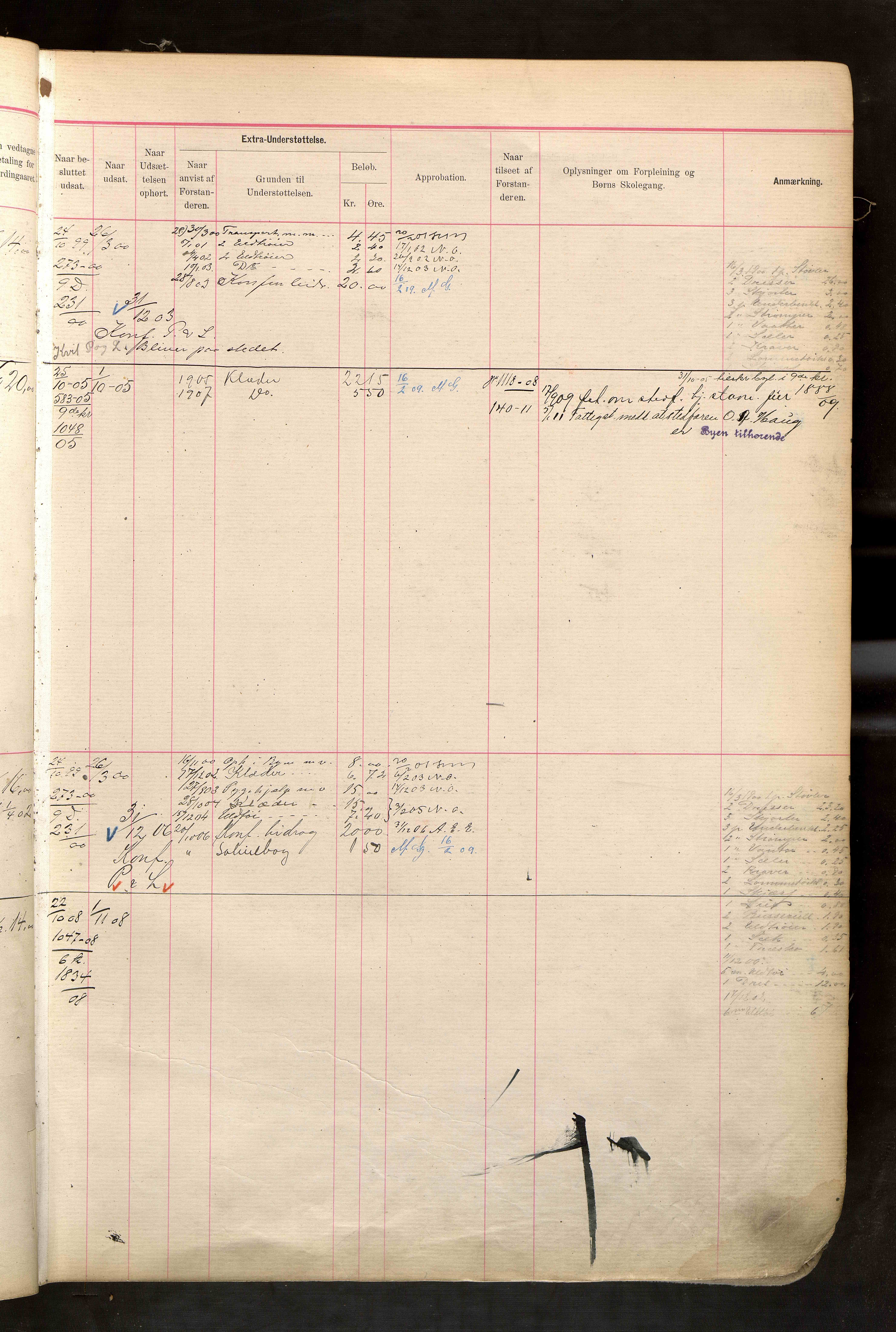 Fattigvesenet, OBA/A-20045/H/Hd/L0006: Manntallsprotokoll. Mnr. 501-1000, 1897-1910, p. 67