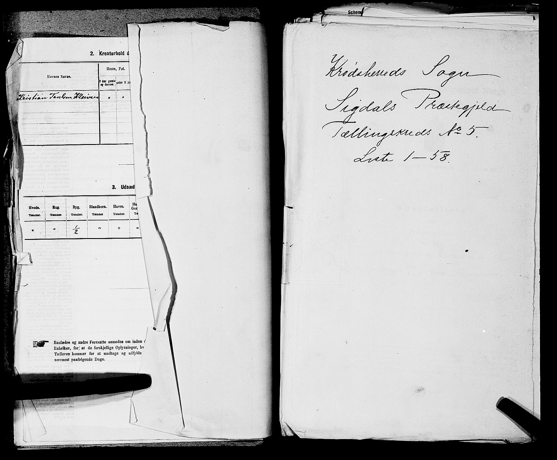 SAKO, 1875 census for 0621P Sigdal, 1875, p. 1747