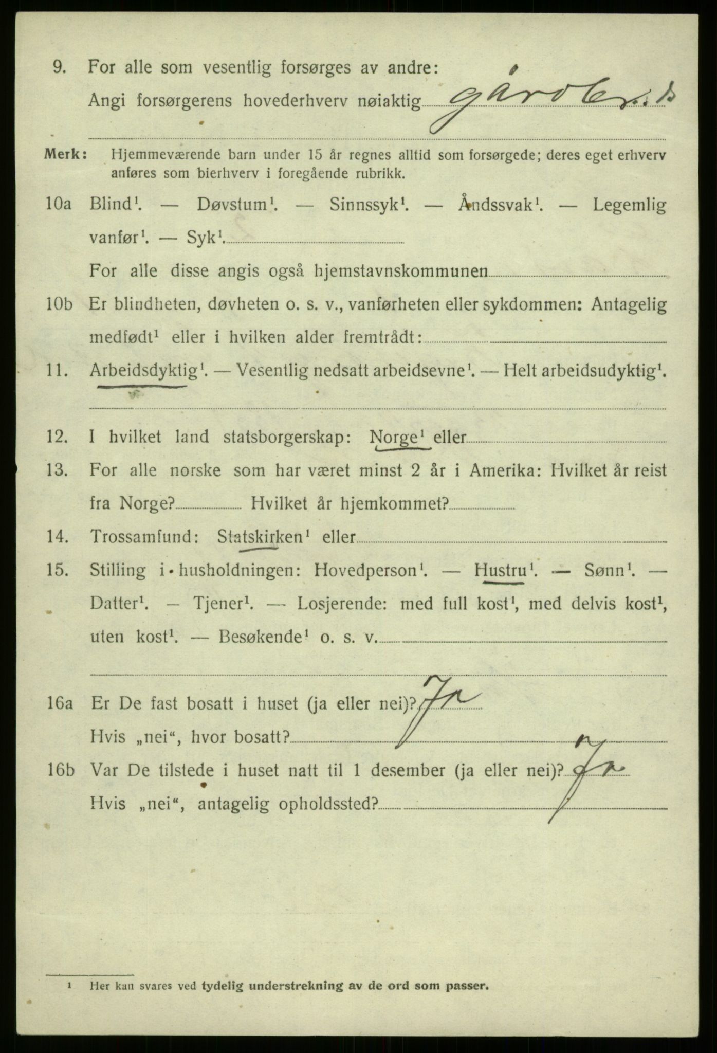 SAB, 1920 census for Davik, 1920, p. 1804