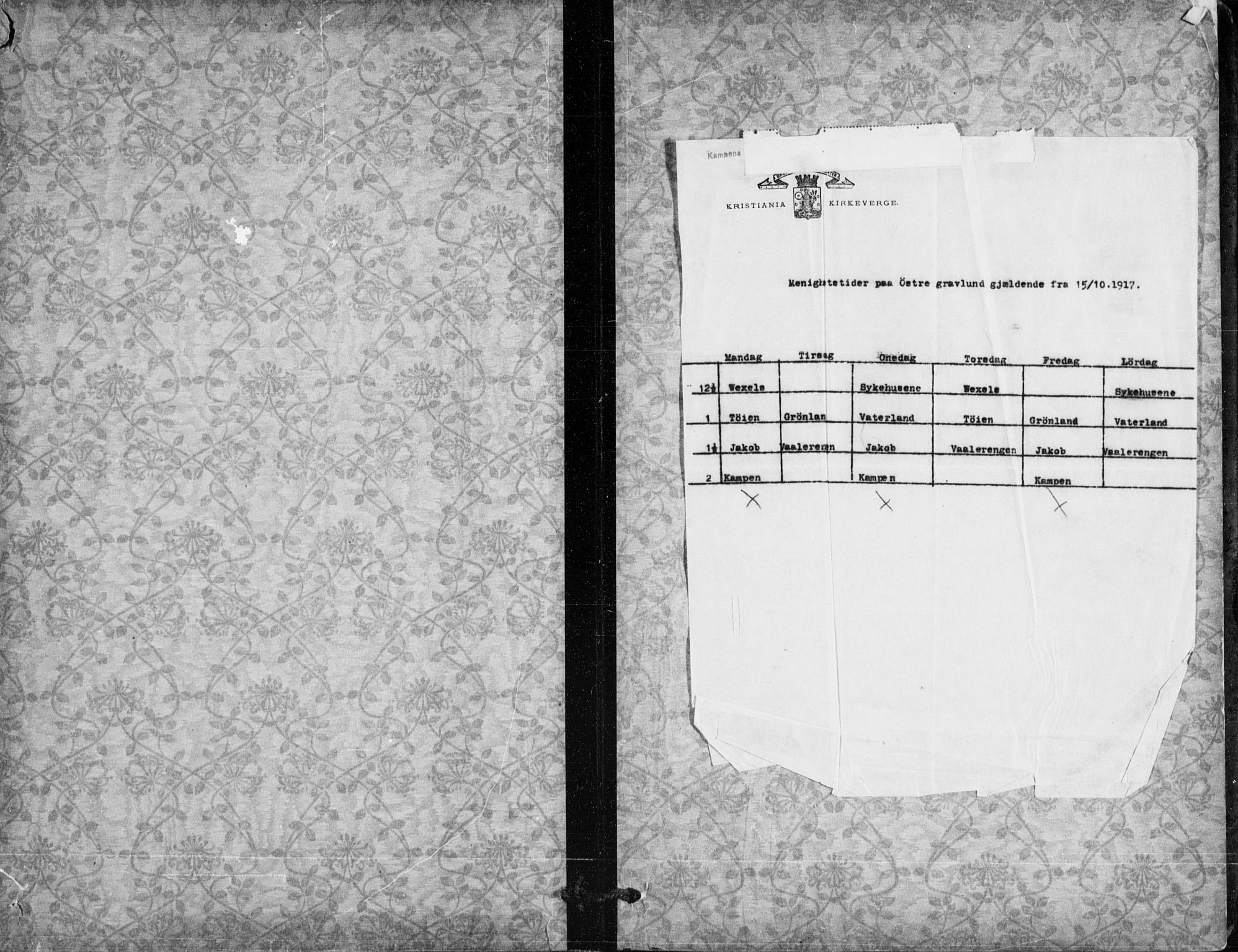 Kampen prestekontor Kirkebøker, AV/SAO-A-10853/F/Fa/L0013: Parish register (official) no. I 13, 1917-1922