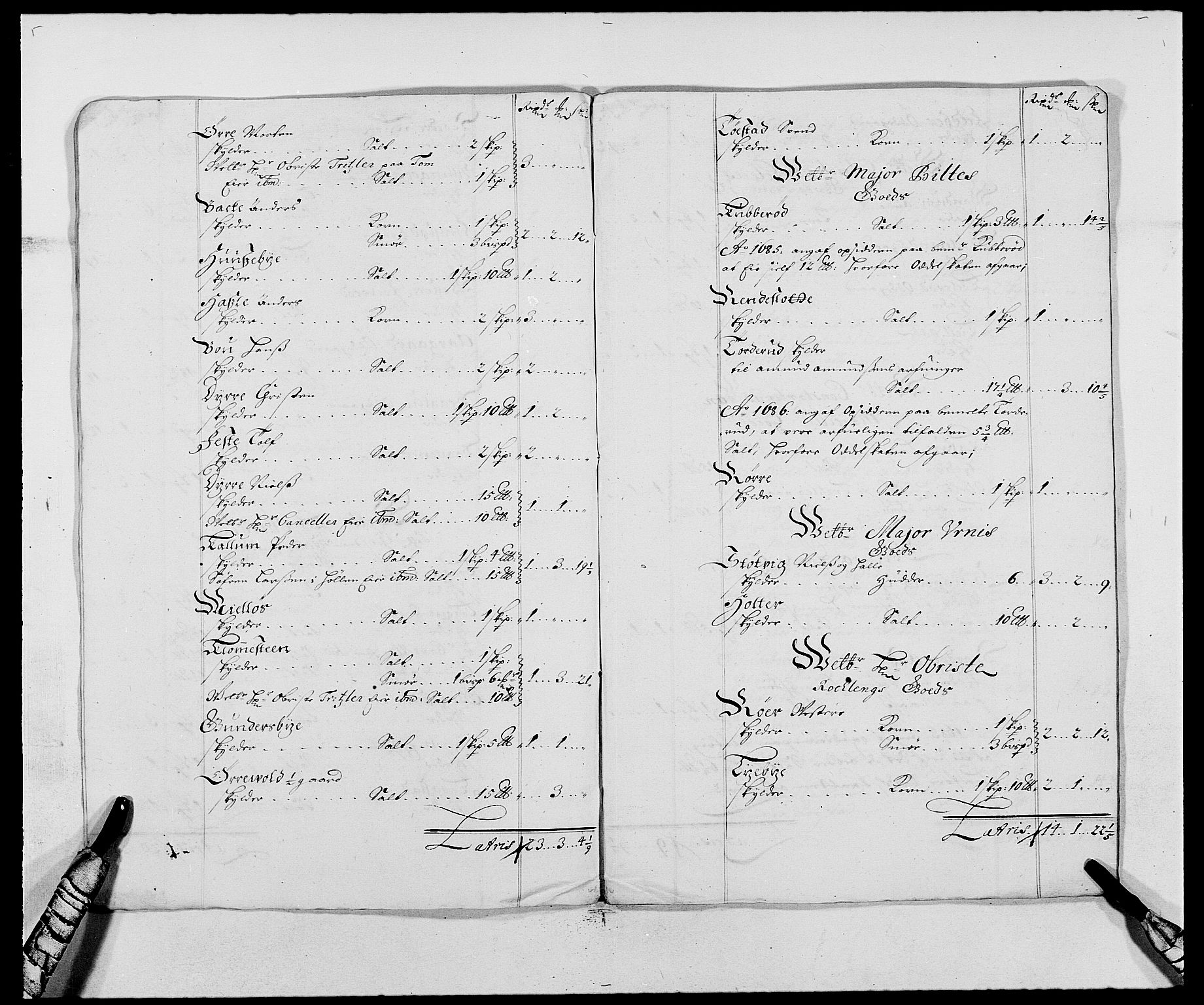 Rentekammeret inntil 1814, Reviderte regnskaper, Fogderegnskap, AV/RA-EA-4092/R02/L0105: Fogderegnskap Moss og Verne kloster, 1685-1687, p. 367