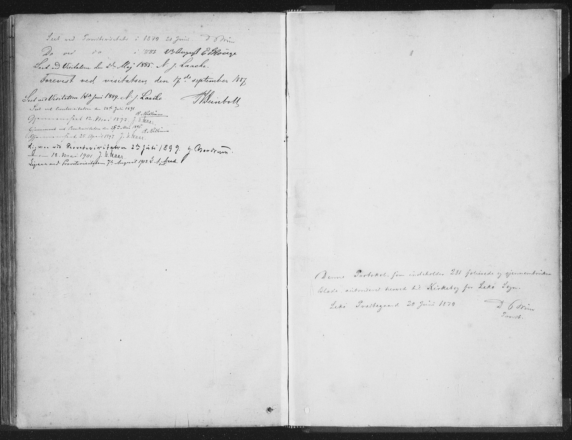 Ministerialprotokoller, klokkerbøker og fødselsregistre - Nord-Trøndelag, SAT/A-1458/788/L0697: Parish register (official) no. 788A04, 1878-1902