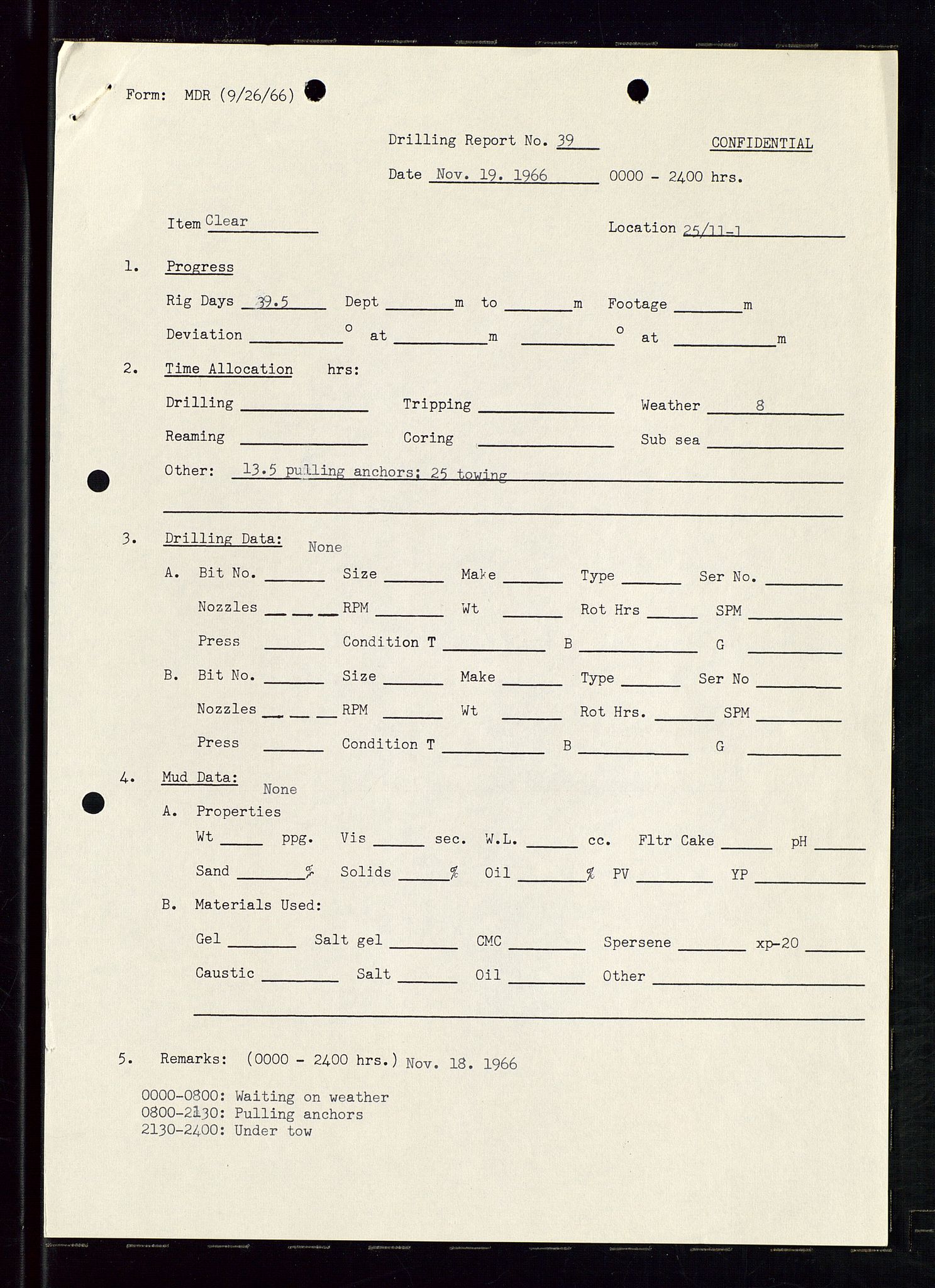 Pa 1512 - Esso Exploration and Production Norway Inc., AV/SAST-A-101917/E/Ea/L0012: Well 25/11-1 og Well 25/10-3, 1966-1967, p. 114