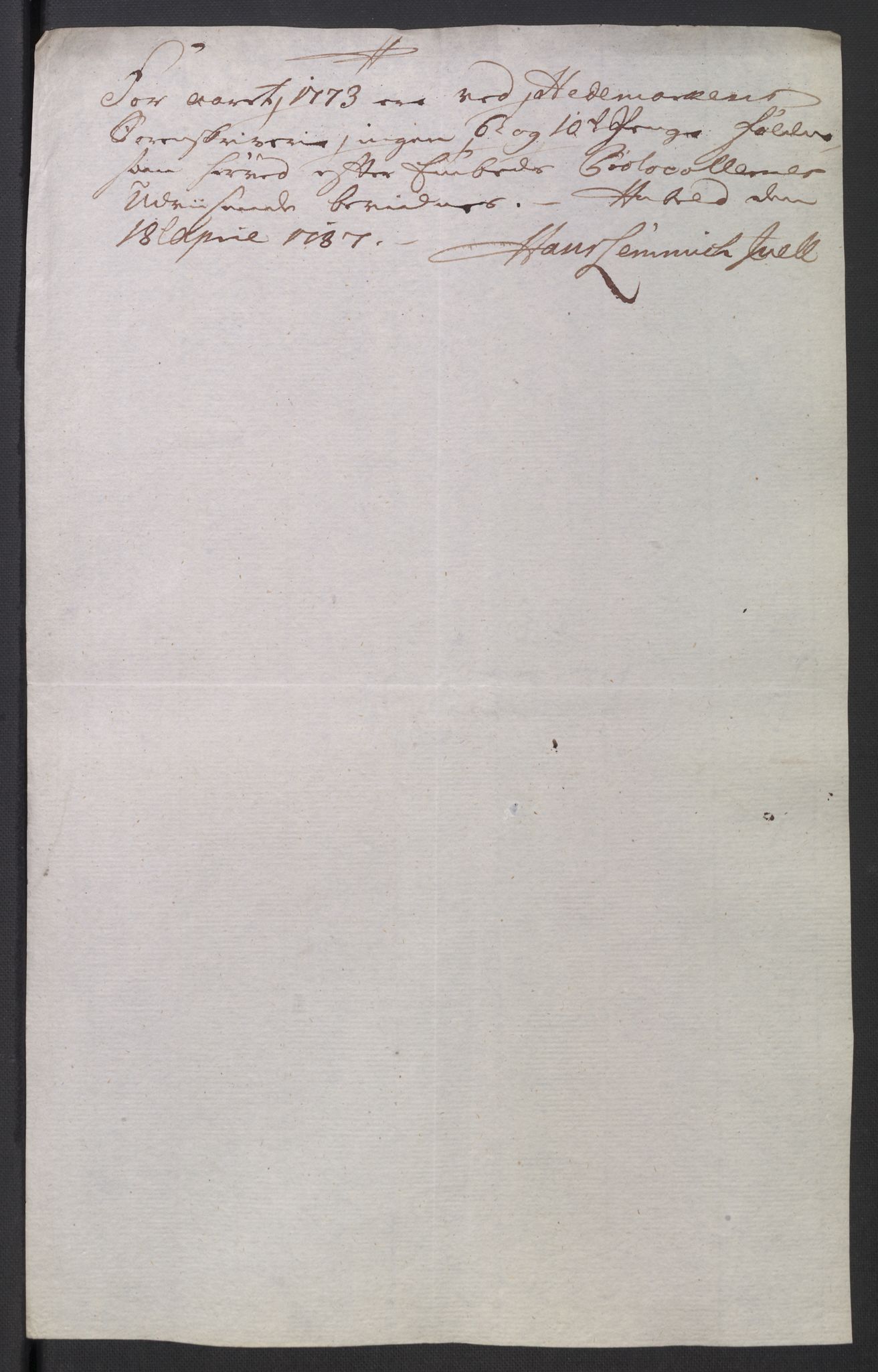 Rentekammeret inntil 1814, Reviderte regnskaper, Mindre regnskaper, AV/RA-EA-4068/Rb/L0014: Opplands amt, 1771-1779, p. 684