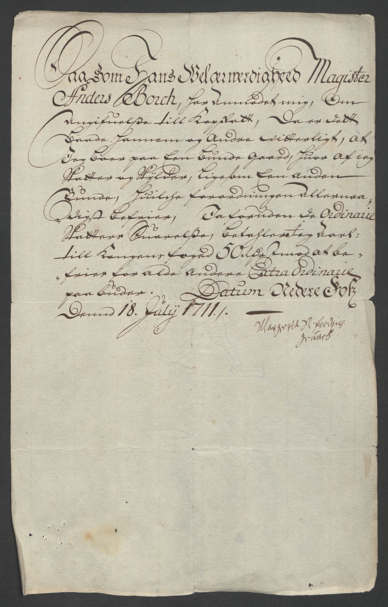 Rentekammeret inntil 1814, Reviderte regnskaper, Fogderegnskap, AV/RA-EA-4092/R10/L0448: Fogderegnskap Aker og Follo, 1710-1711, p. 229