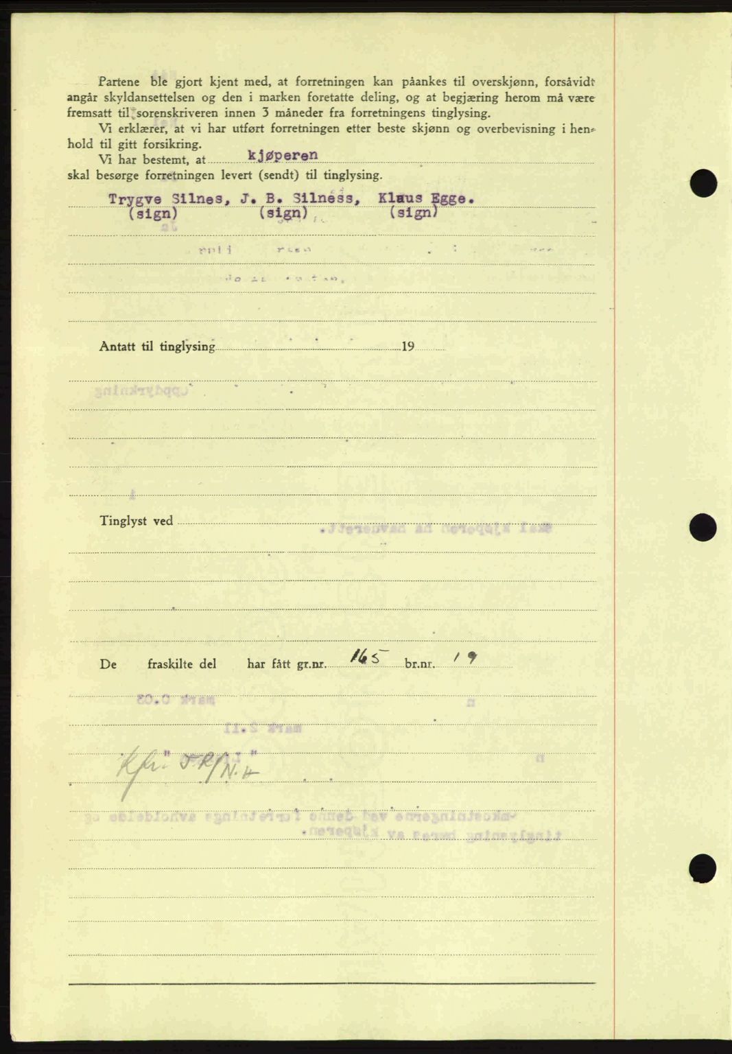 Nordmøre sorenskriveri, AV/SAT-A-4132/1/2/2Ca: Mortgage book no. A98, 1944-1944, Diary no: : 1346/1944