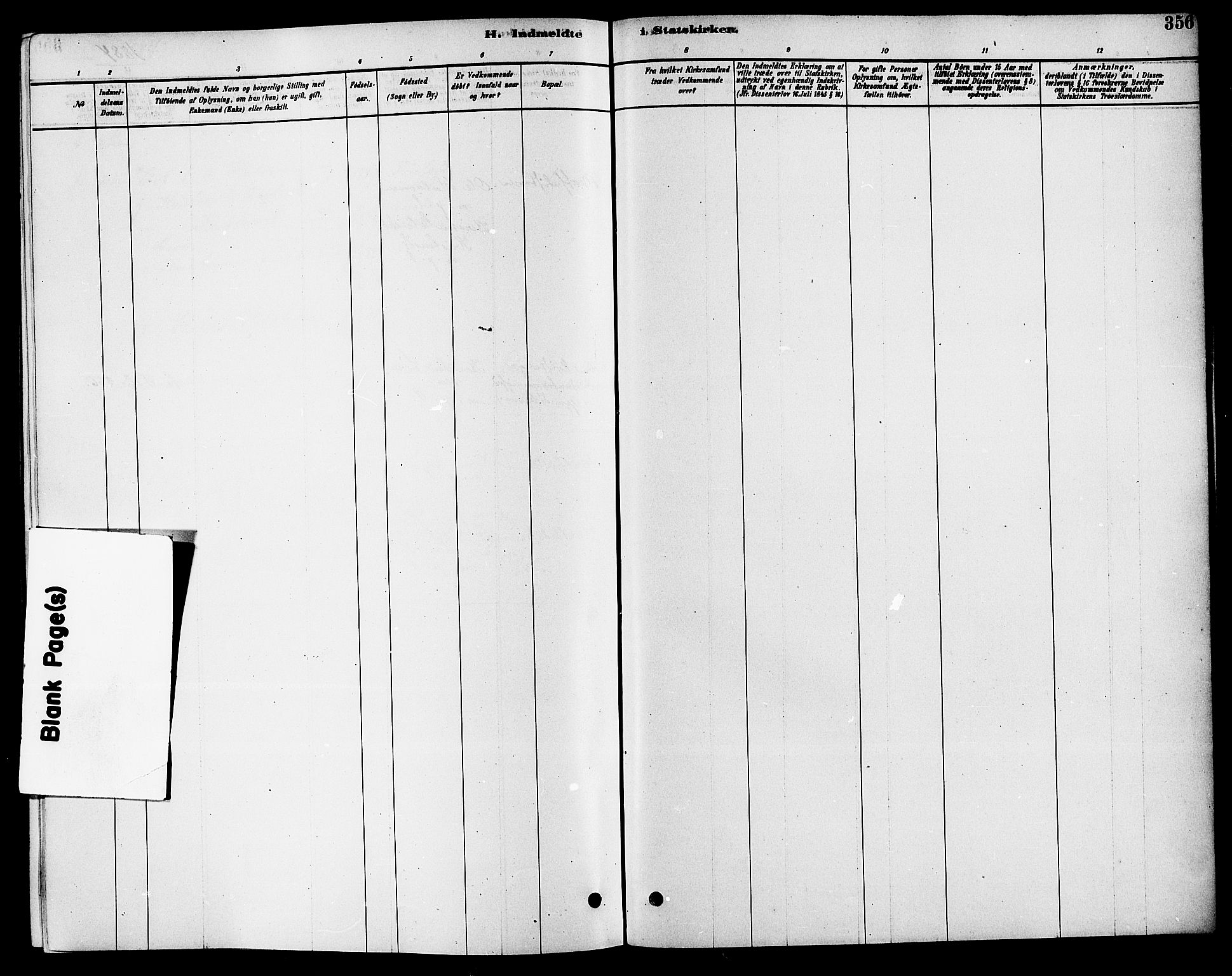 Solum kirkebøker, AV/SAKO-A-306/F/Fa/L0009: Parish register (official) no. I 9, 1877-1887, p. 356