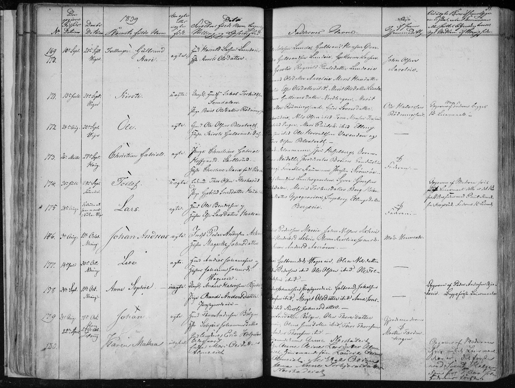 Norderhov kirkebøker, SAKO/A-237/F/Fa/L0010: Parish register (official) no. 10, 1837-1847, p. 38