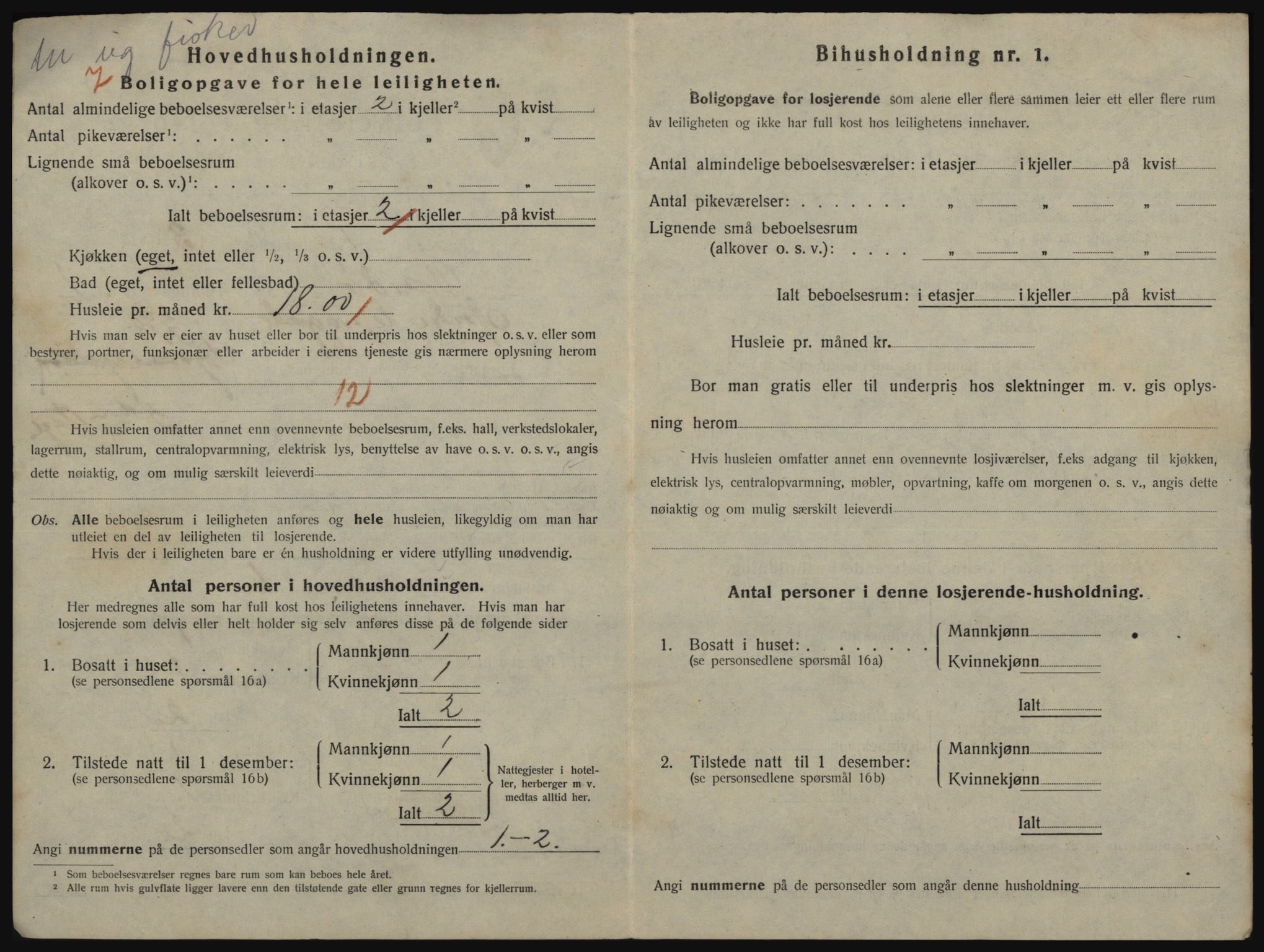 SATØ, 1920 census for Vardø, 1920, p. 922