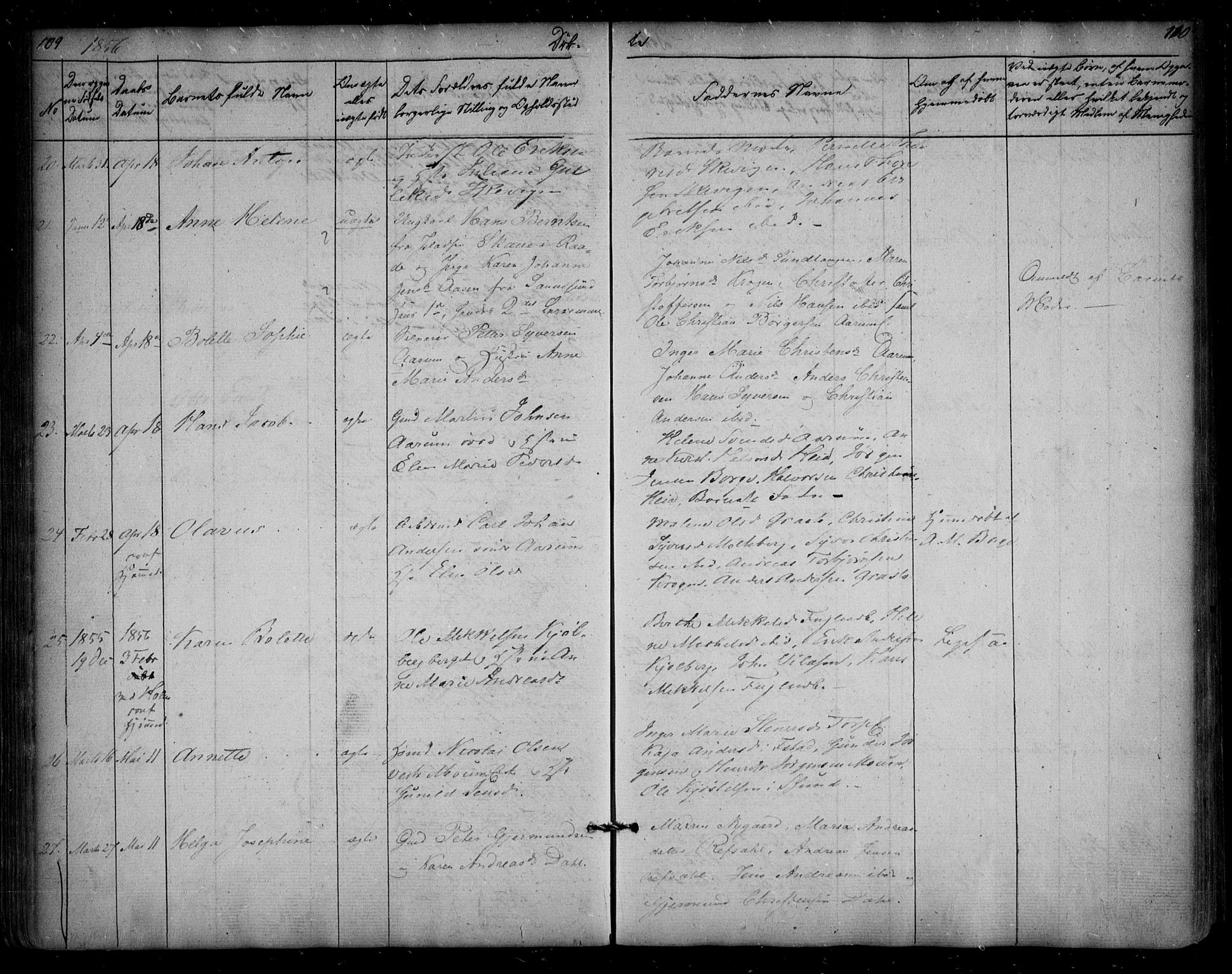 Borge prestekontor Kirkebøker, AV/SAO-A-10903/F/Fa/L0005: Parish register (official) no. I 5, 1848-1860, p. 109-110