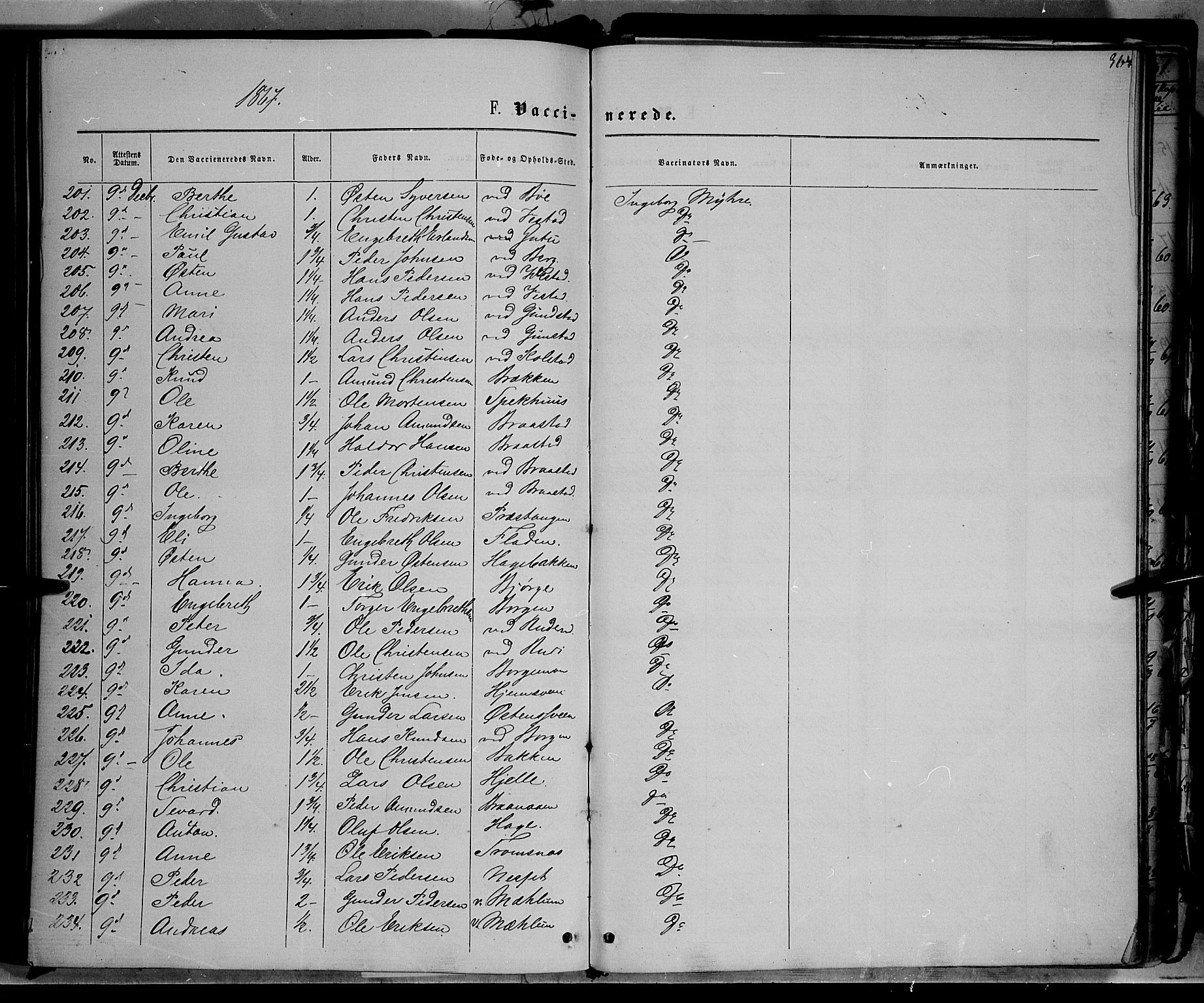 Ringebu prestekontor, SAH/PREST-082/H/Ha/Haa/L0007: Parish register (official) no. 7, 1860-1877, p. 364