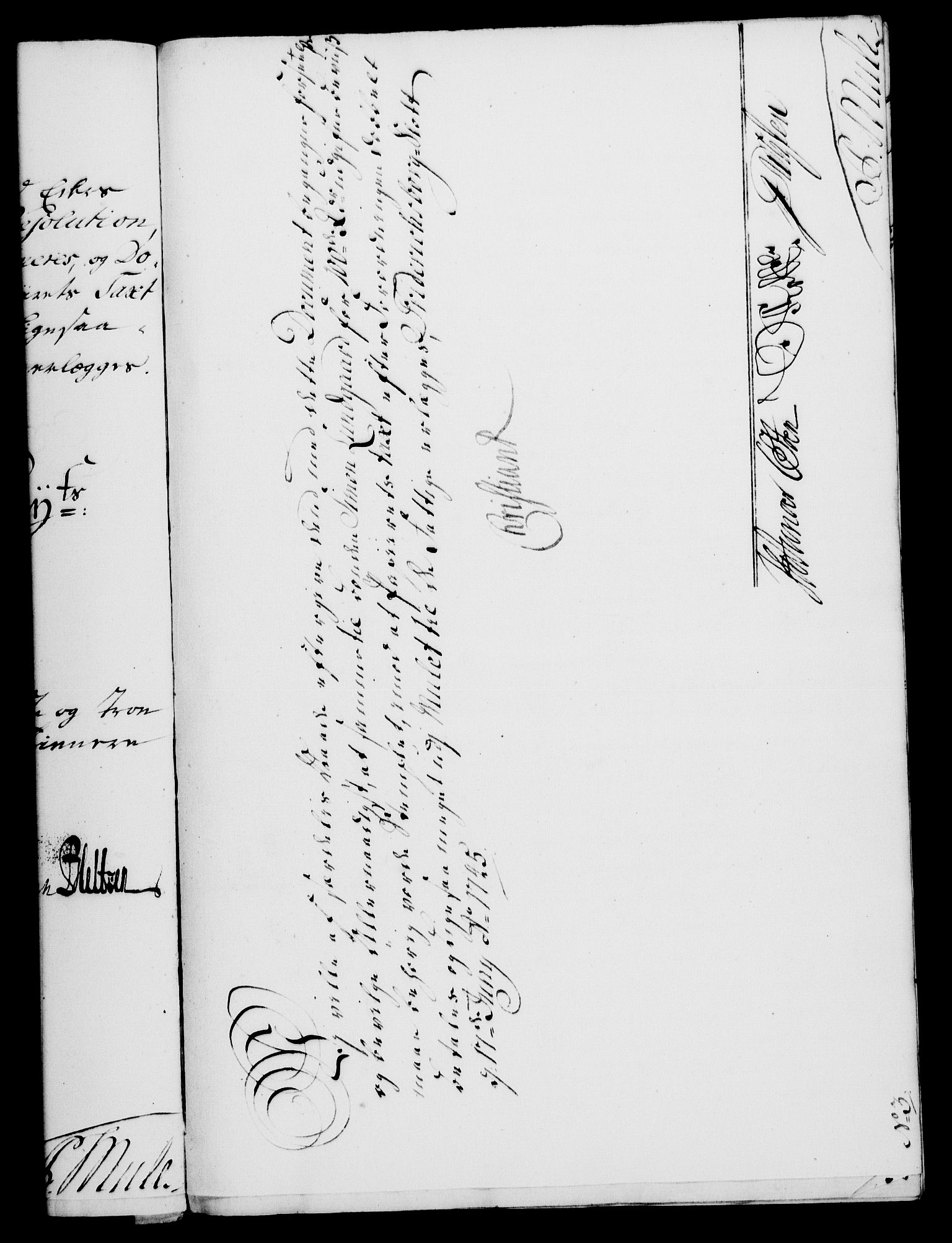 Rentekammeret, Kammerkanselliet, RA/EA-3111/G/Gf/Gfa/L0028: Norsk relasjons- og resolusjonsprotokoll (merket RK 52.28), 1745-1746, p. 263