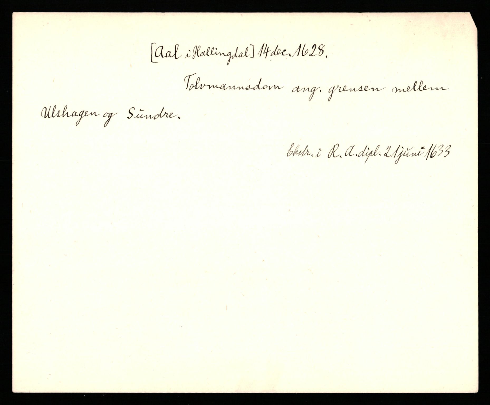 Riksarkivets diplomsamling, AV/RA-EA-5965/F35/F35b/L0007: Riksarkivets diplomer, seddelregister, 1625-1634, p. 205