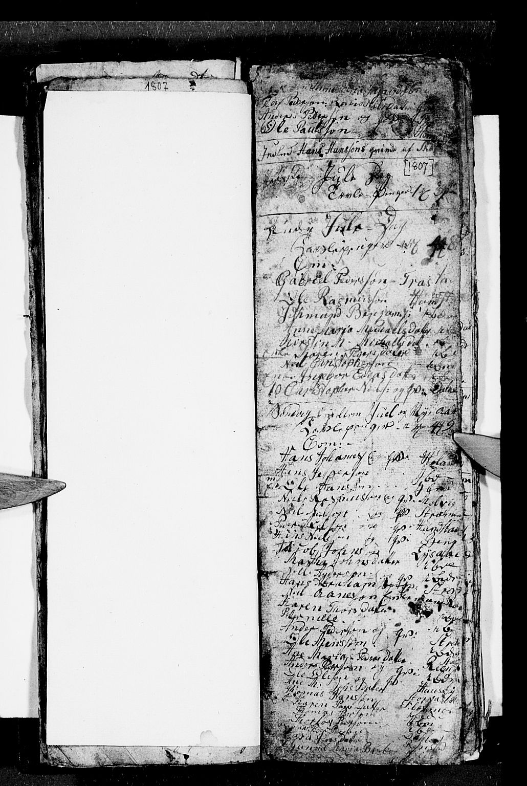 Kvæfjord sokneprestkontor, AV/SATØ-S-1323/G/Ga/Gab/L0001klokker: Parish register (copy) no. 1, 1806-1824