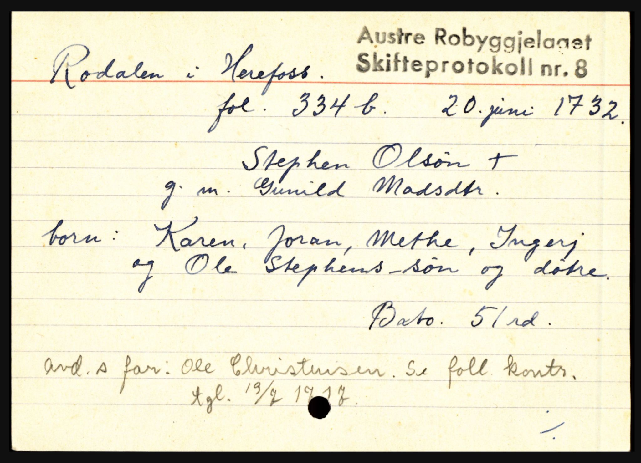 Østre Råbyggelag sorenskriveri, AV/SAK-1221-0016/H, p. 11191