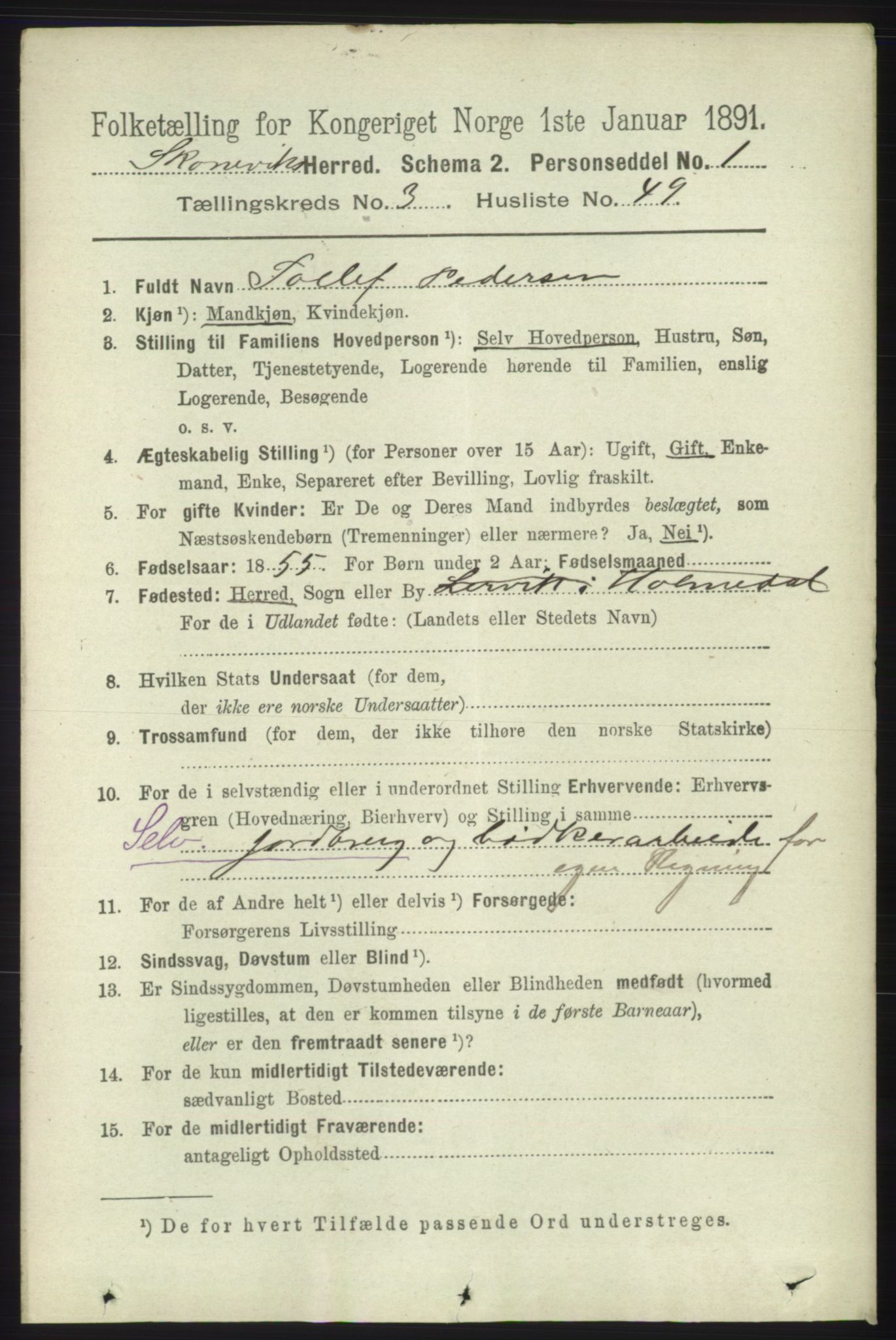 RA, 1891 census for 1212 Skånevik, 1891, p. 772