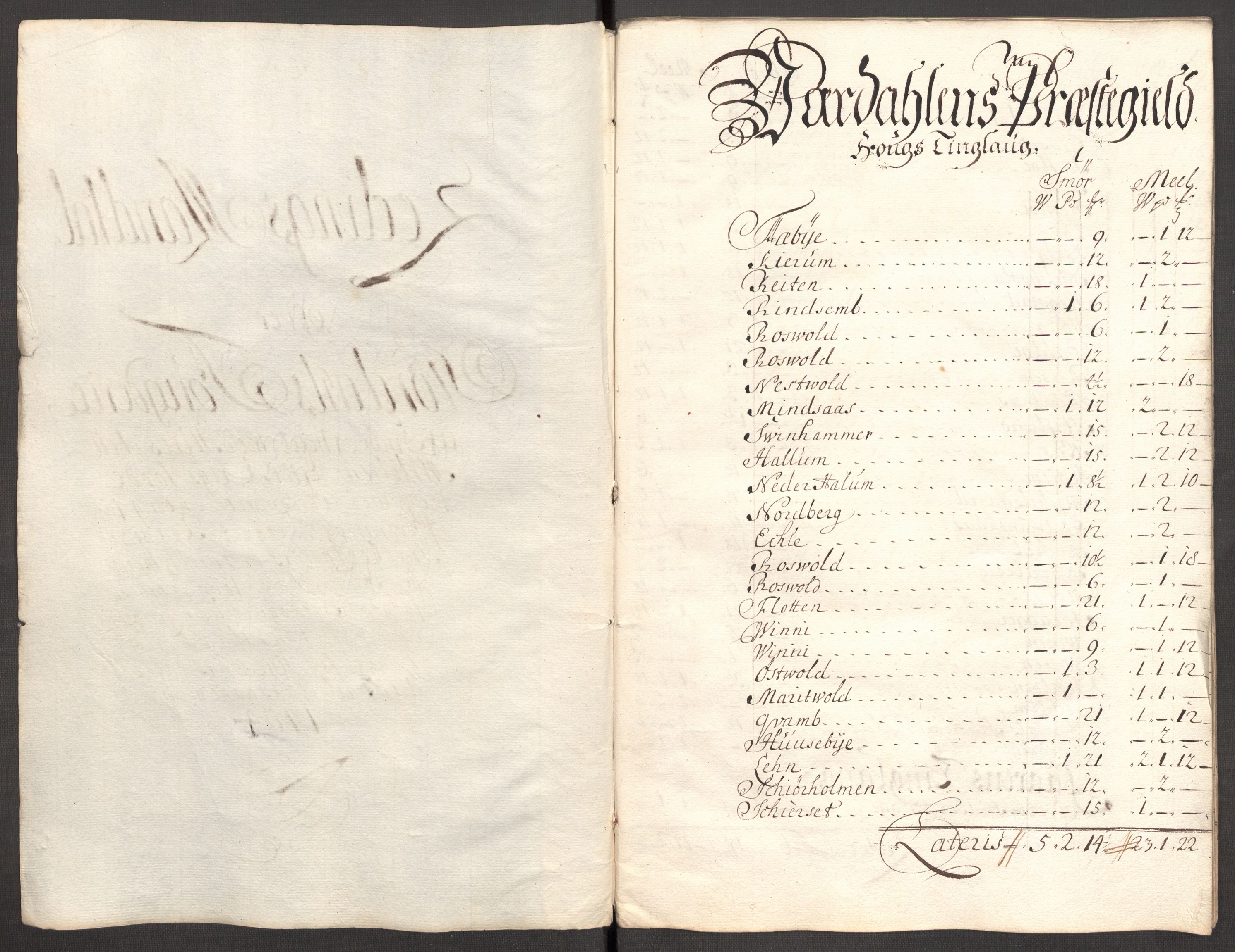 Rentekammeret inntil 1814, Reviderte regnskaper, Fogderegnskap, AV/RA-EA-4092/R62/L4194: Fogderegnskap Stjørdal og Verdal, 1703, p. 81