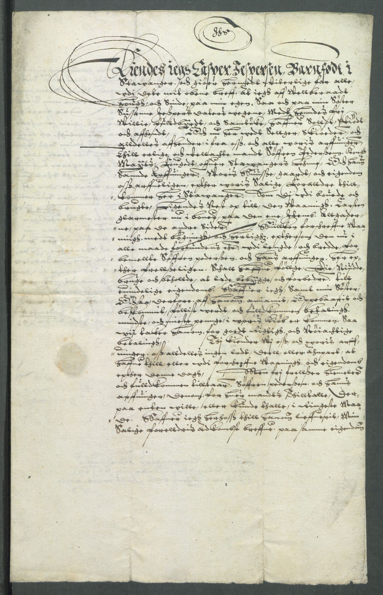 Riksarkivets diplomsamling, AV/RA-EA-5965/F02/L0138: Dokumenter, 1629, p. 72