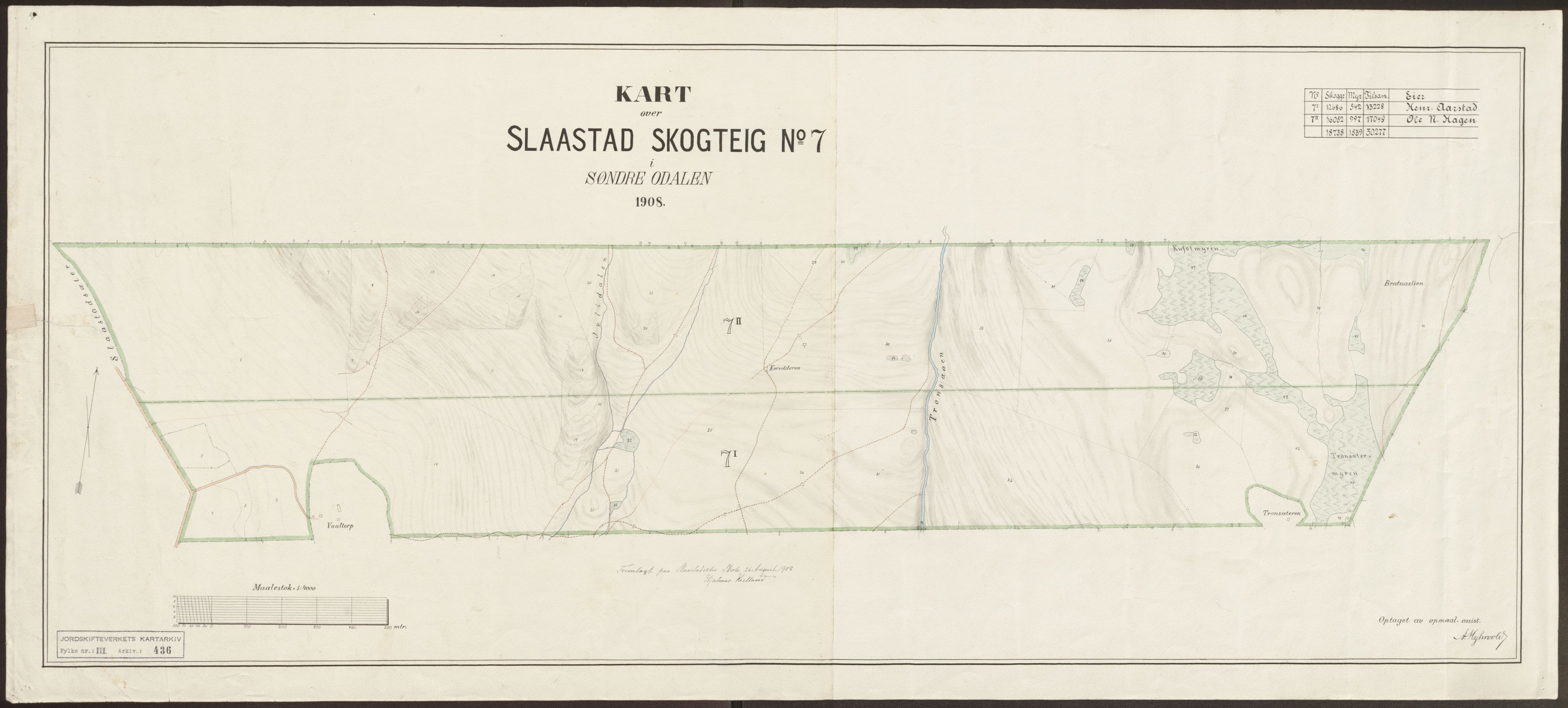 Jordskifteverkets kartarkiv, RA/S-3929/T, 1859-1988, p. 721