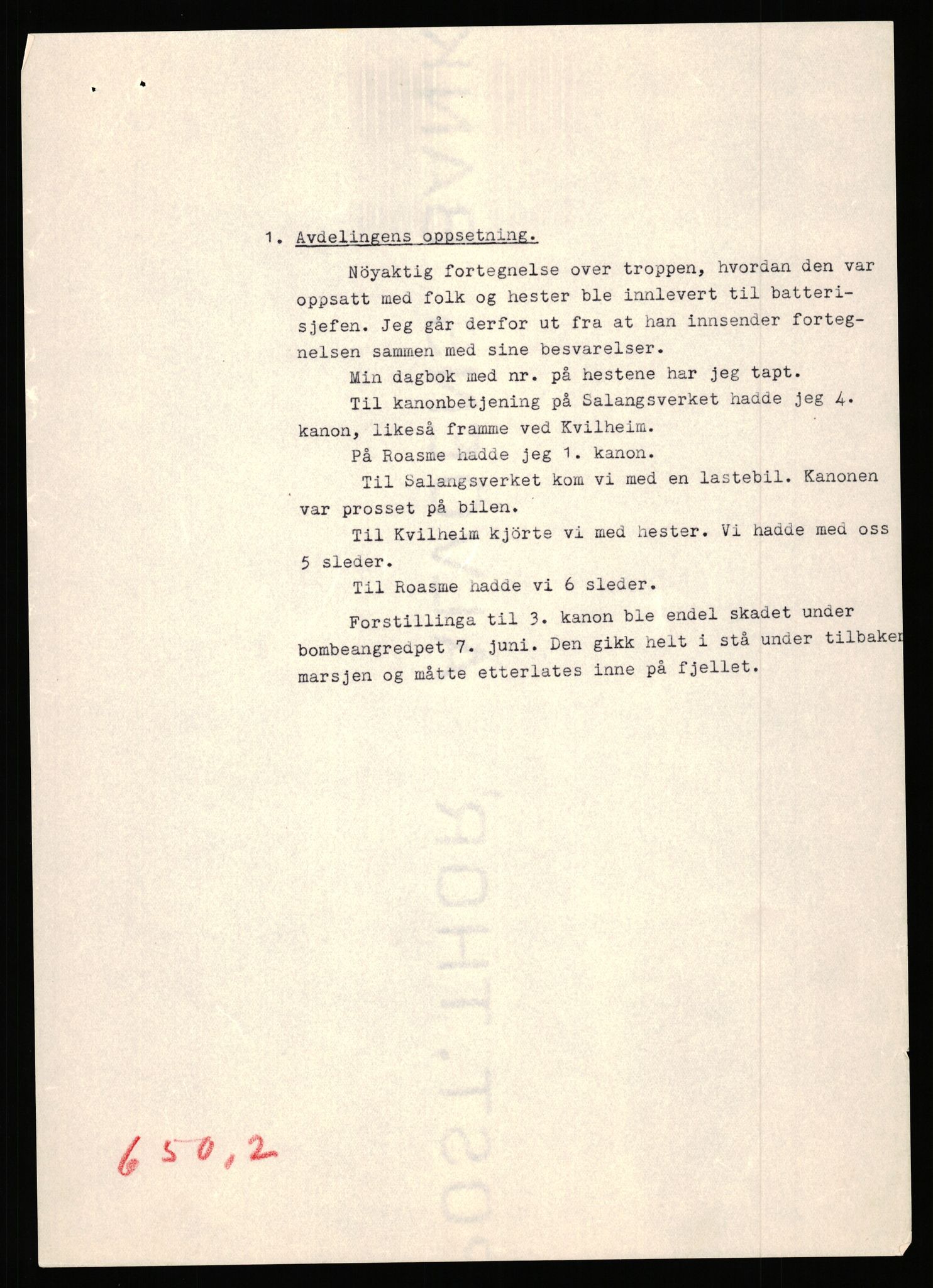 Forsvaret, Forsvarets krigshistoriske avdeling, AV/RA-RAFA-2017/Y/Yb/L0153: II-C-11-650  -  6. Divisjon: Bergartilleribataljon 3, 1940, p. 945