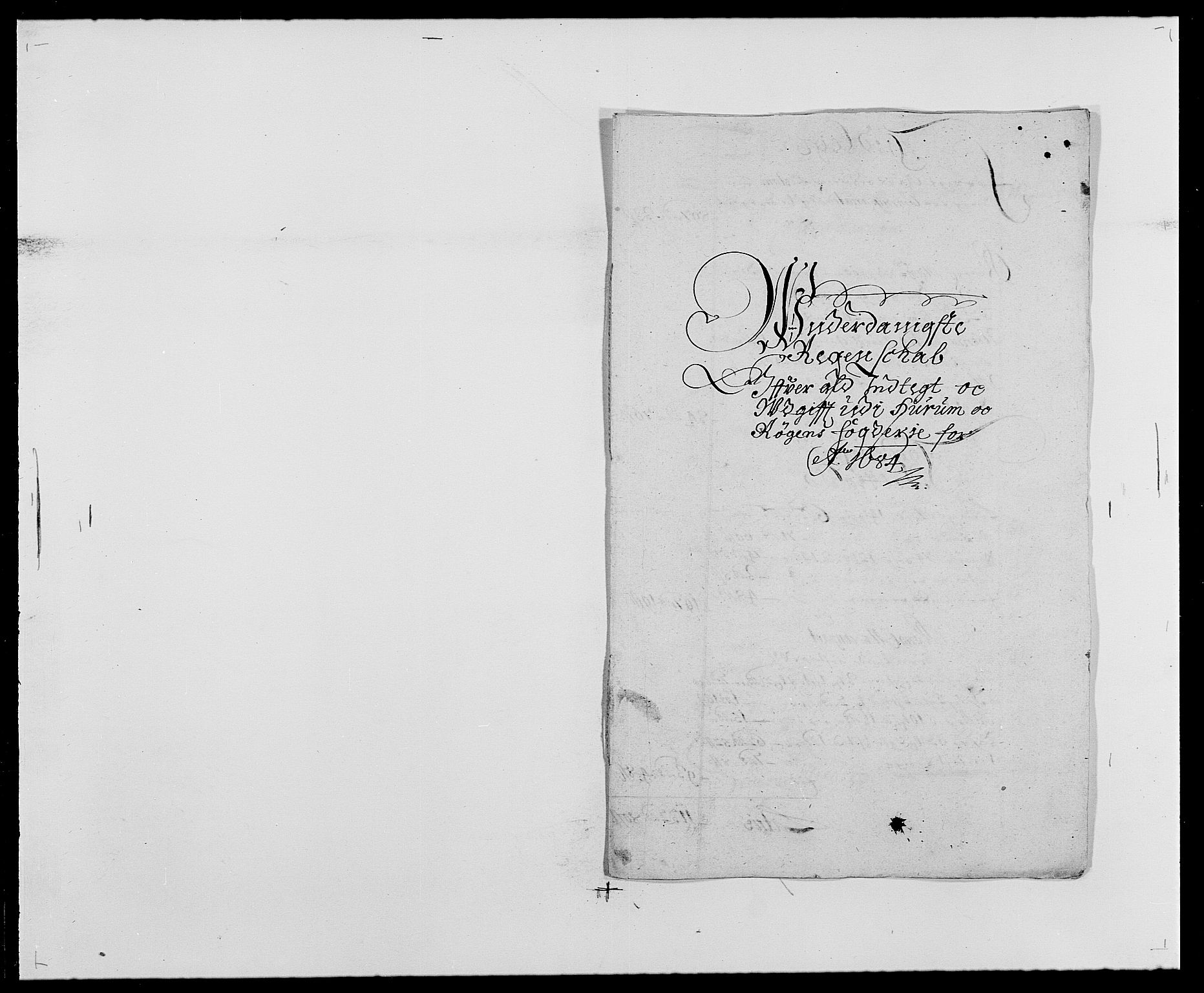 Rentekammeret inntil 1814, Reviderte regnskaper, Fogderegnskap, AV/RA-EA-4092/R29/L1692: Fogderegnskap Hurum og Røyken, 1682-1687, p. 182