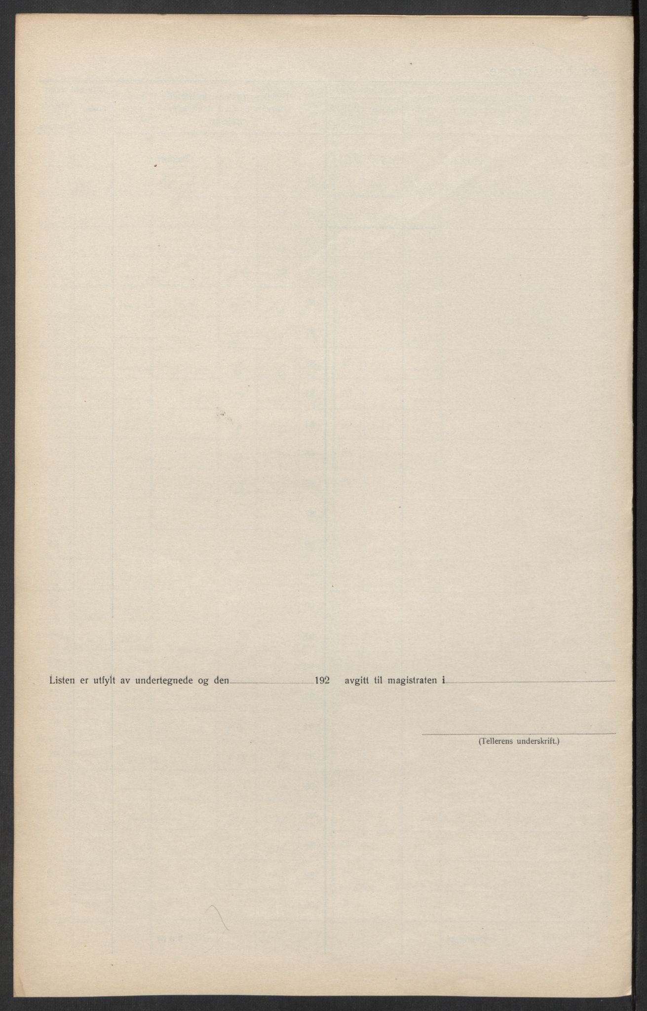 SAK, 1920 census for Kristiansand, 1920, p. 121