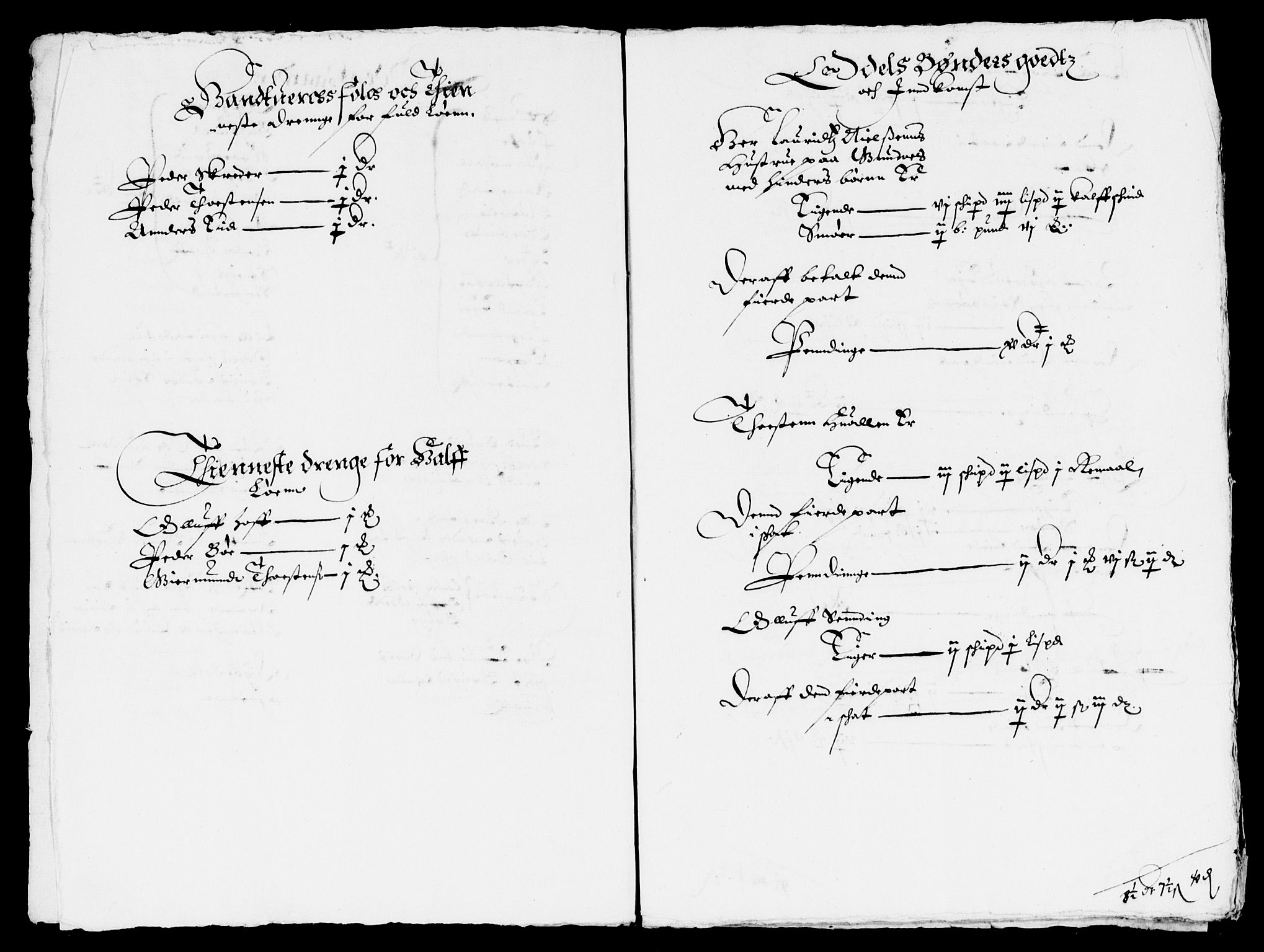 Rentekammeret inntil 1814, Reviderte regnskaper, Lensregnskaper, AV/RA-EA-5023/R/Rb/Rbn/L0002: Numedal og Sandsvær len, 1638-1643