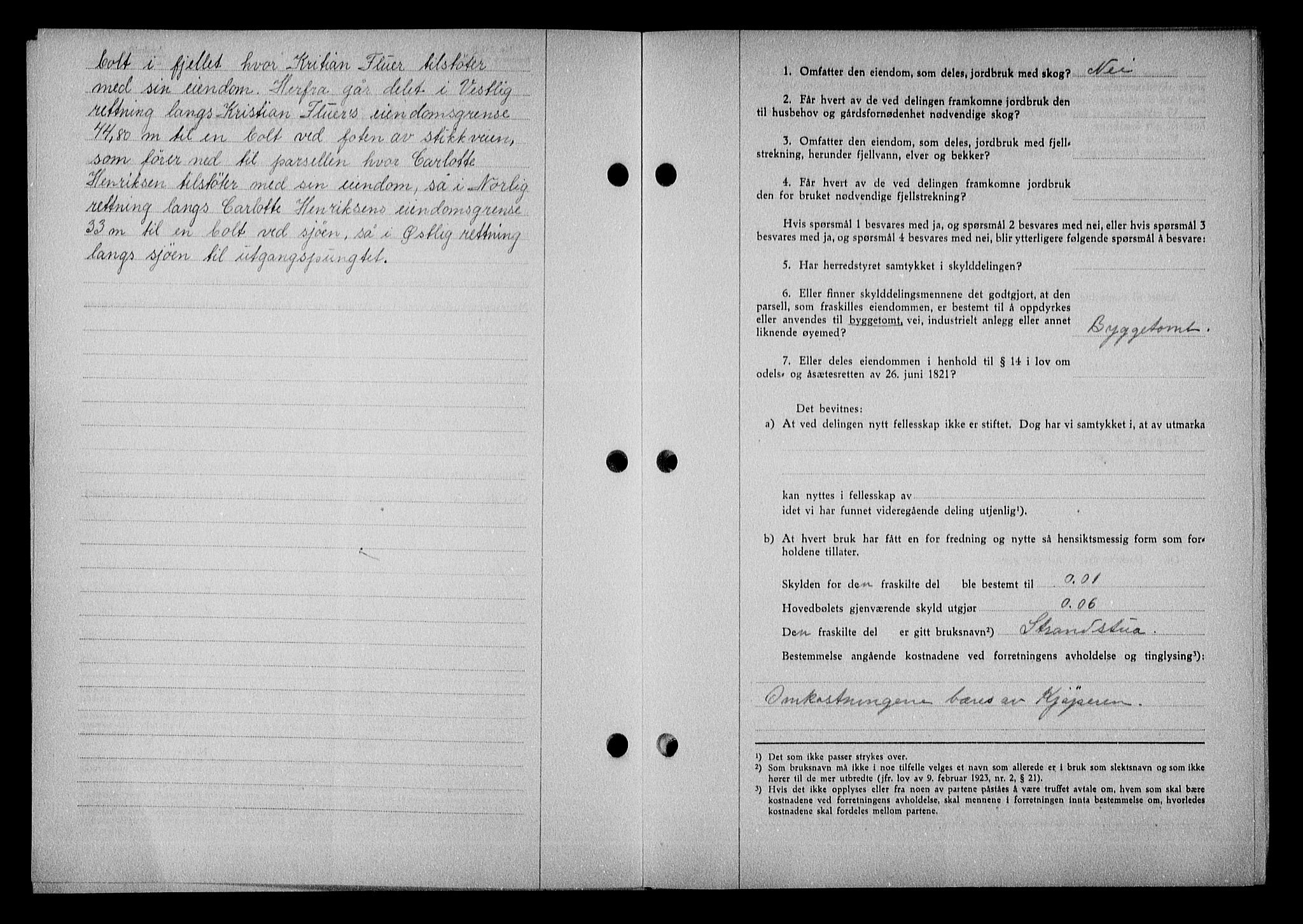 Nedenes sorenskriveri, AV/SAK-1221-0006/G/Gb/Gba/L0051: Mortgage book no. A-V, 1943-1944, Diary no: : 712/1944