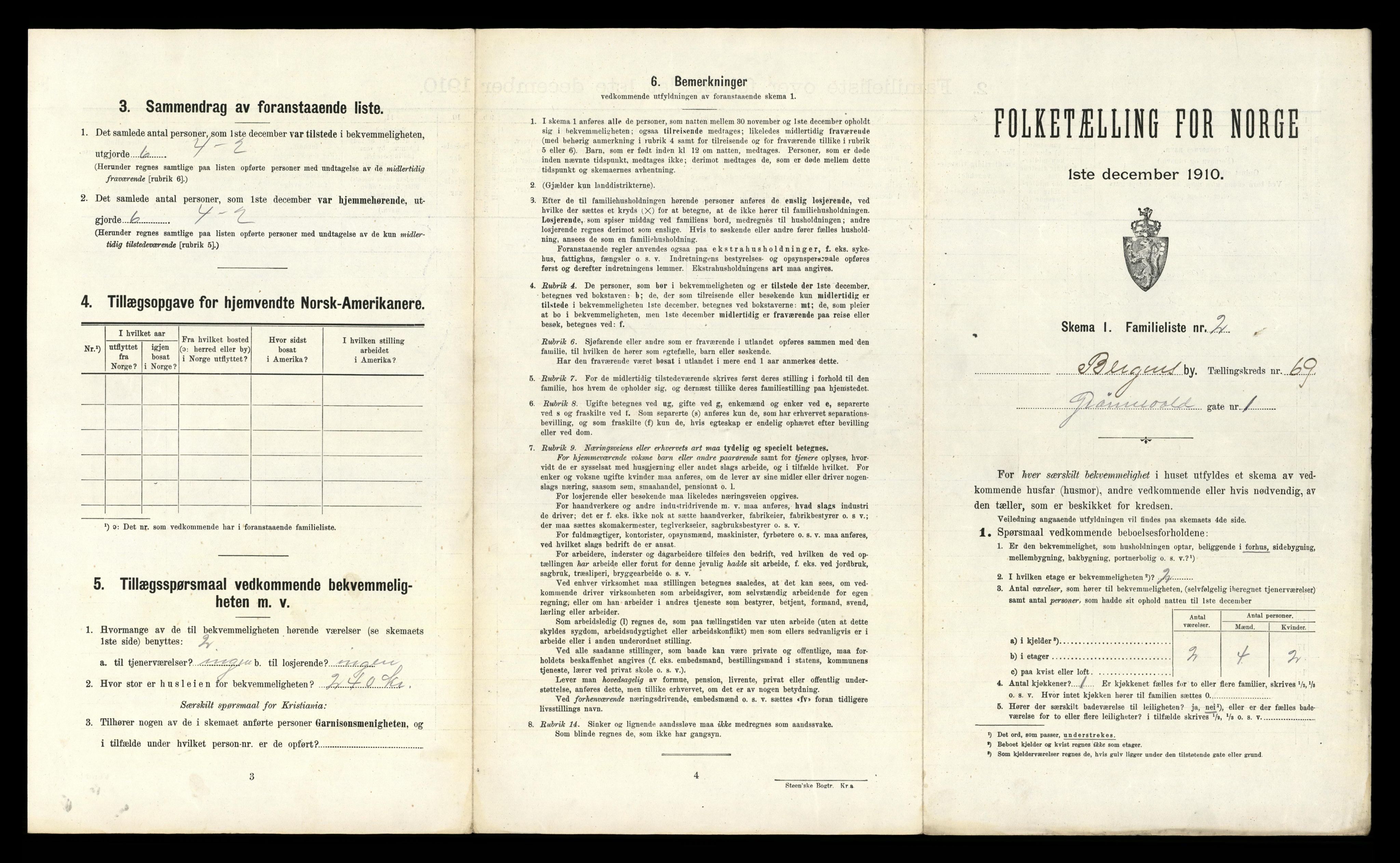 RA, 1910 census for Bergen, 1910, p. 23777