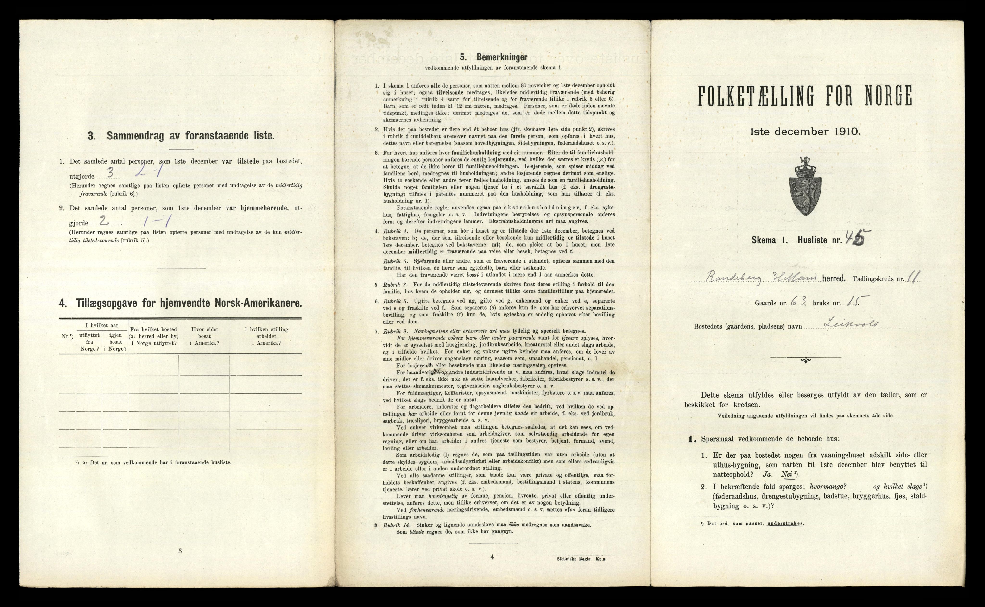 RA, 1910 census for Hetland, 1910, p. 1877